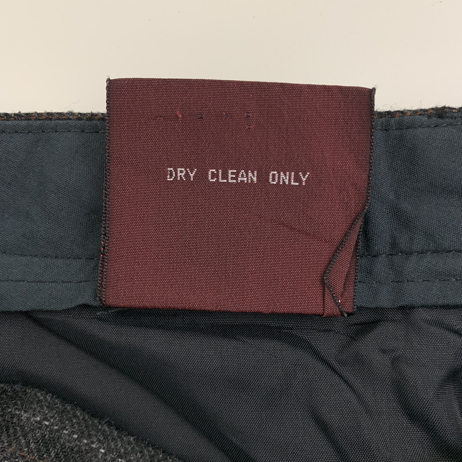 Vintage Size 12 Pants Wool Feelin Jazzie Tapered Leg Pleated Pinstripe Trousers