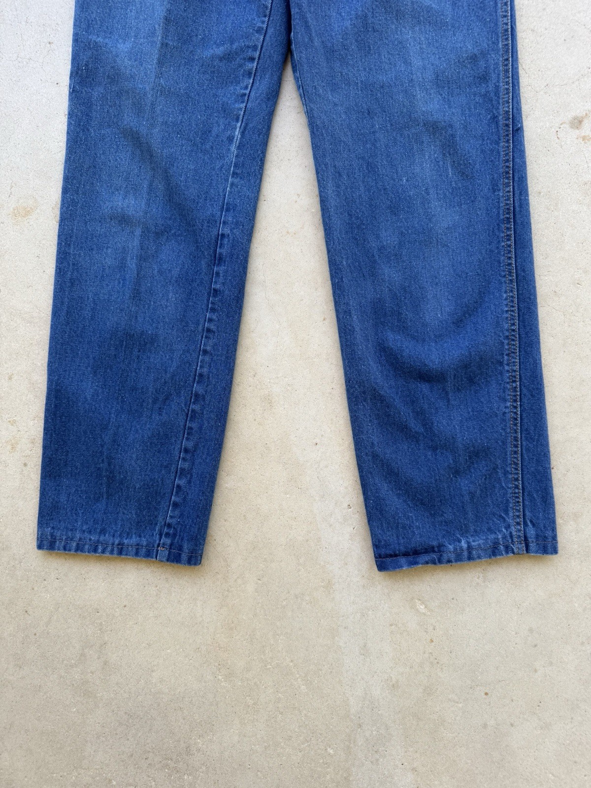 70s Vtg Jean Michele Paris Western Cowgirl Denim Jeans W 27 L 30 Embroidered