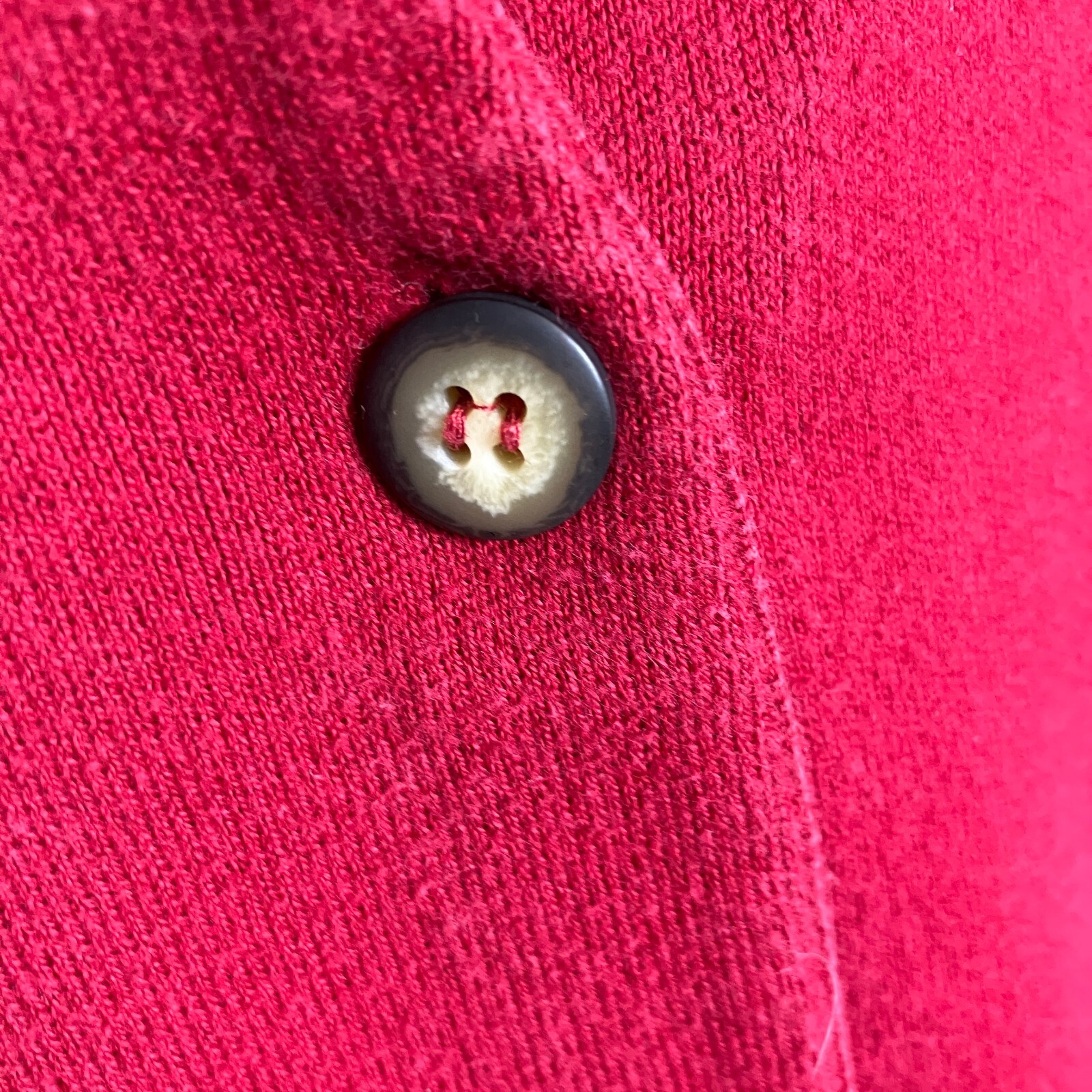 Vintage Moda Int’l Red Knit Vest Size S Made In USA 80s 90s