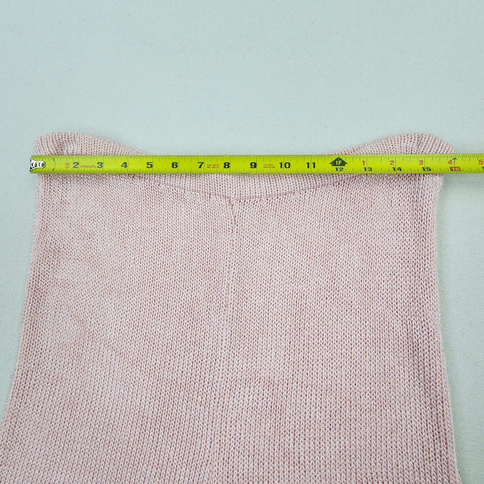 Vtg 80s DACANI Pink Knit Skirt Sweater Set Rhinestones Angora Shoulders Beaded
