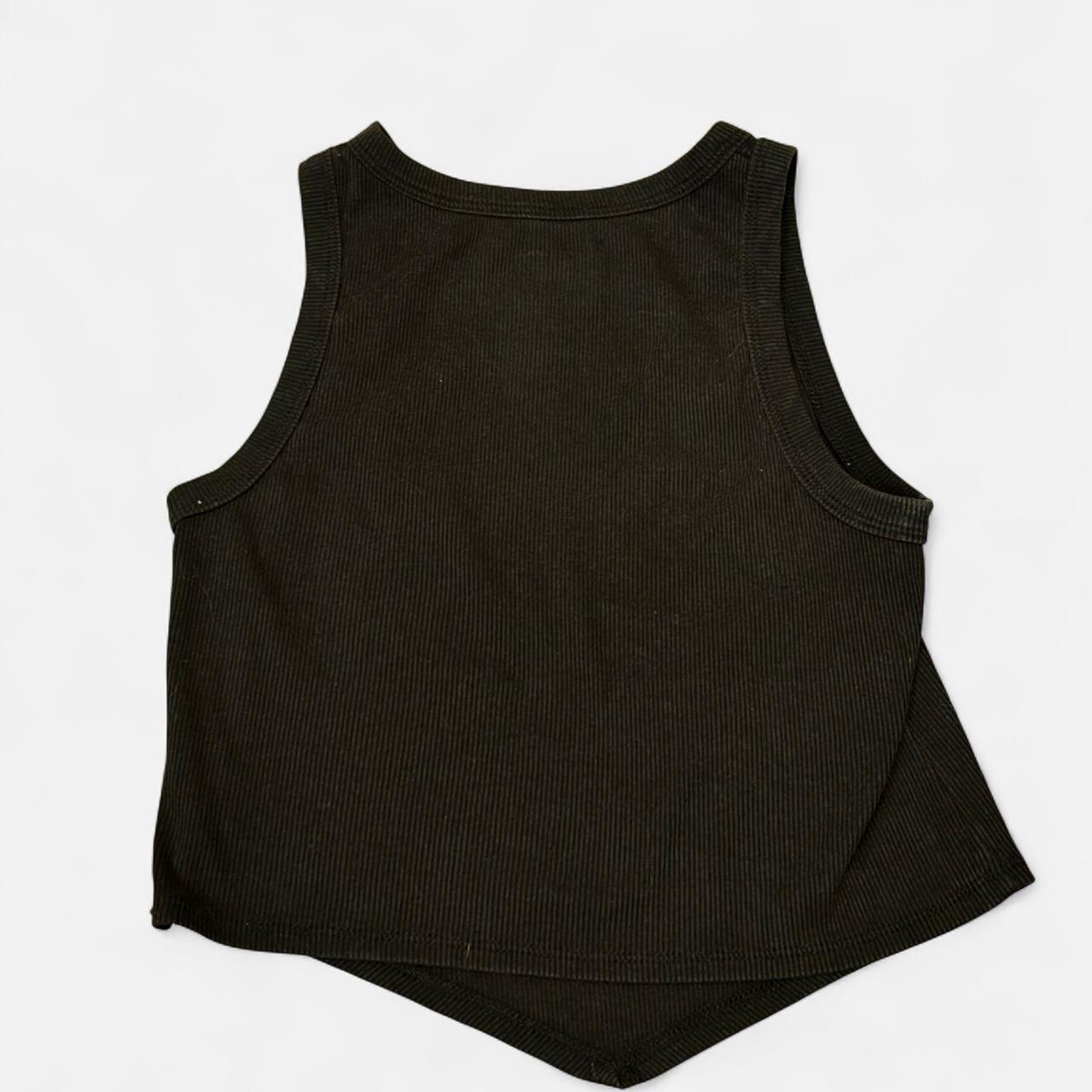 Social Culture Desert World Tour Ribbed Tank Top Black Women’s XS