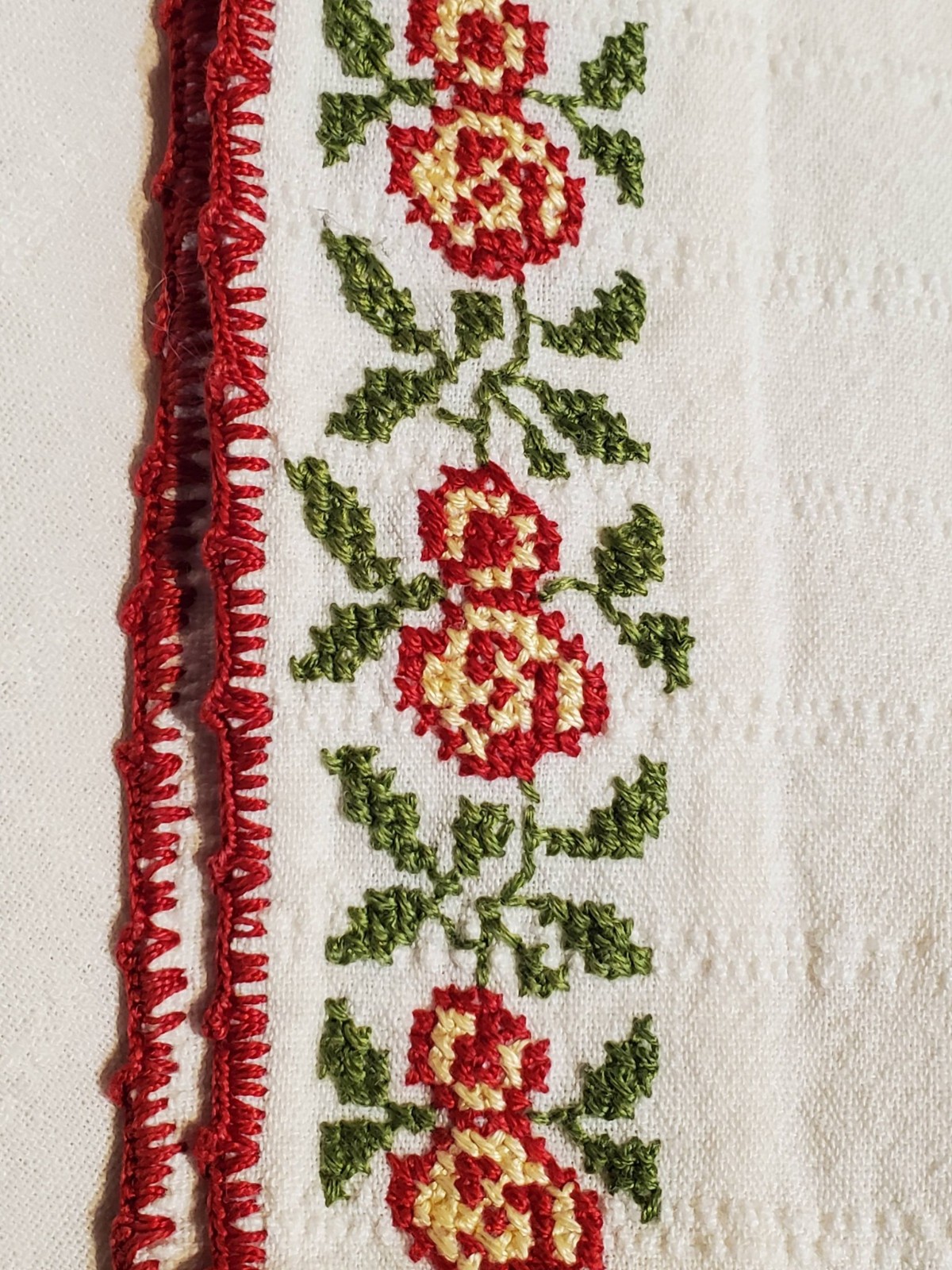 TraditionalBulgarian long dress with Floral Embroidery-Beautiful