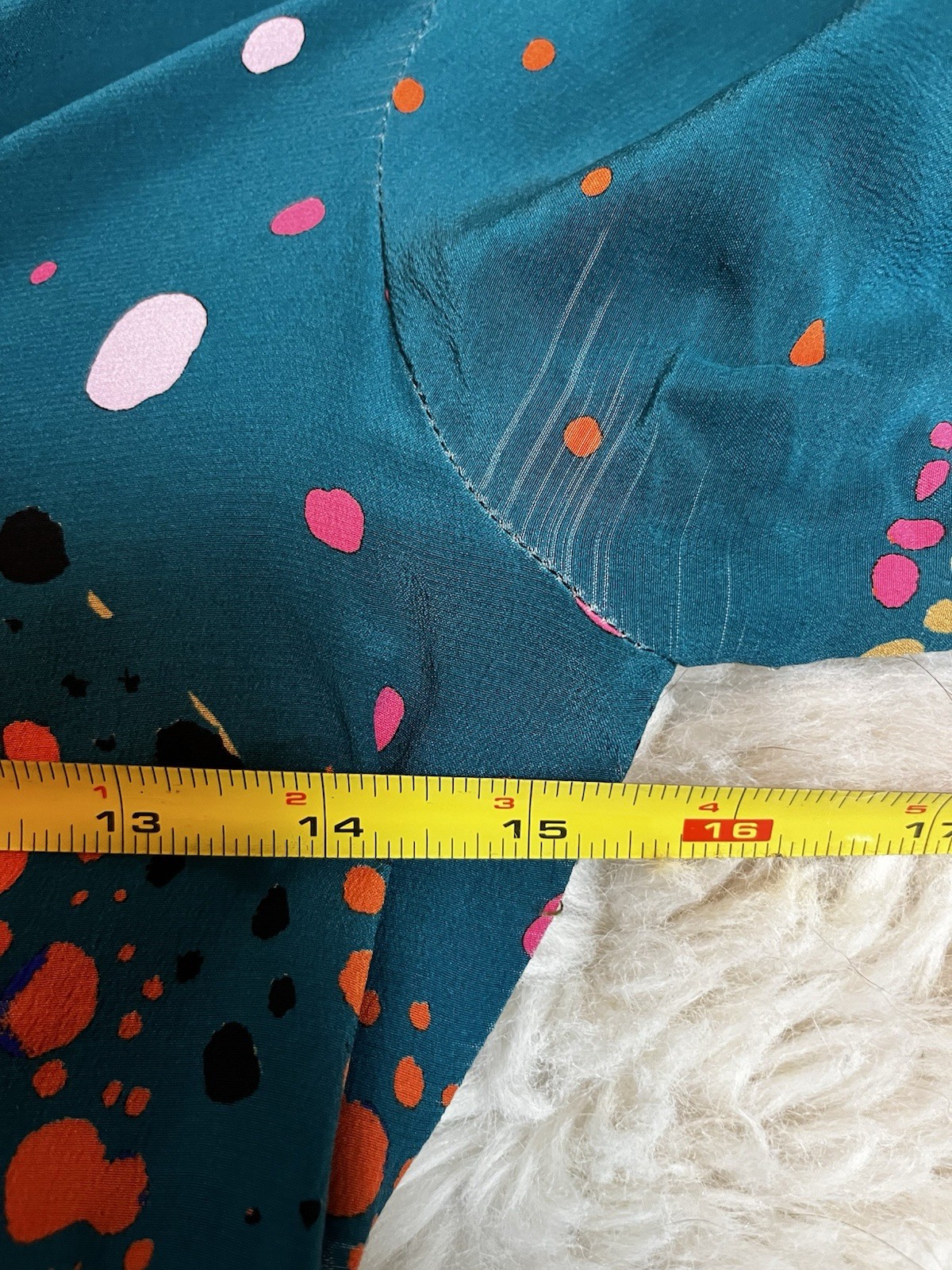 VTG Handmade Silk 70s Bohemian Festival Fairycore Maxi Bell Sleeve Dress