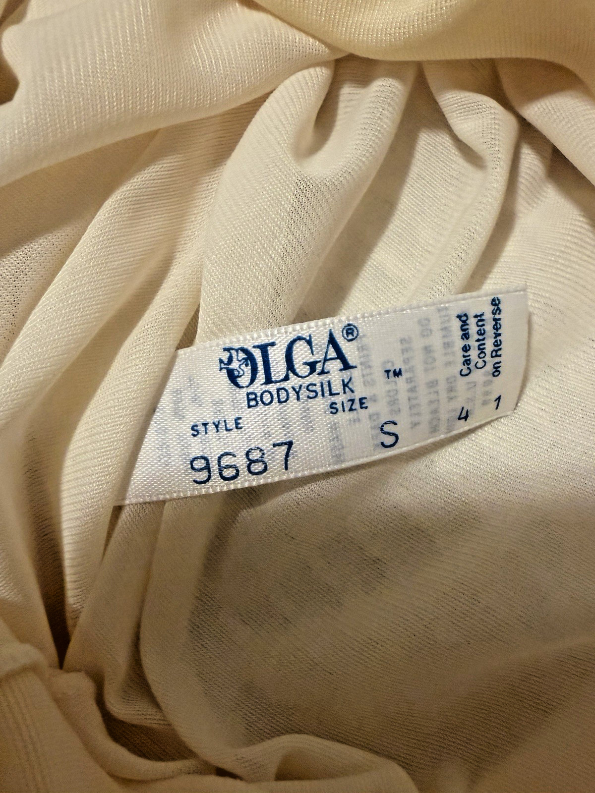 VTG Olga Bodysilk LOT Sz S Negligee & 1 Robe Set Aqua Pale Yellow Lavender -Read