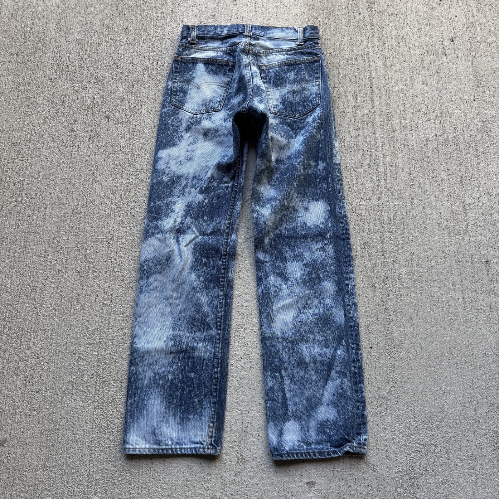 1980s Bleached Made in USA Levi’s 501s Jeans 26×28