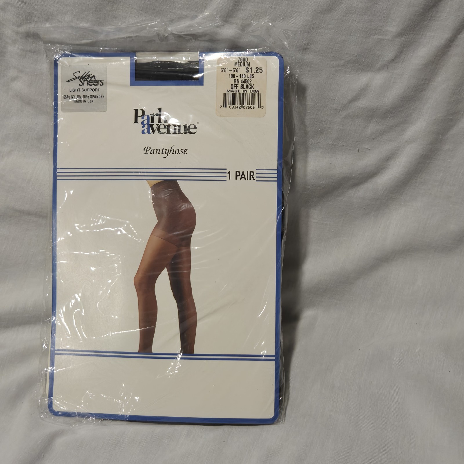Vtg Pantyhose Lot 9 Pairs NOS Deadstock Size B Medium Tall 90s Y2K