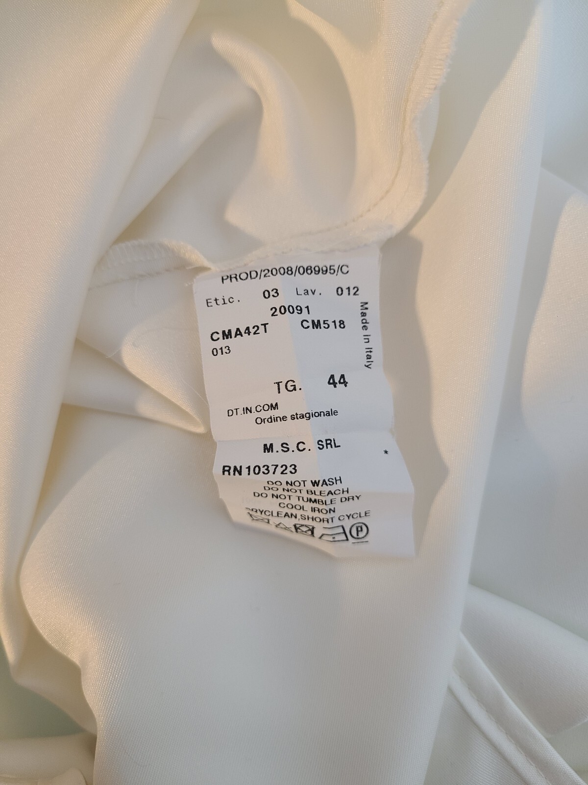 Y2K Armani Collezioni Silk Satin Midi Slip Dress Size 8 (Med)