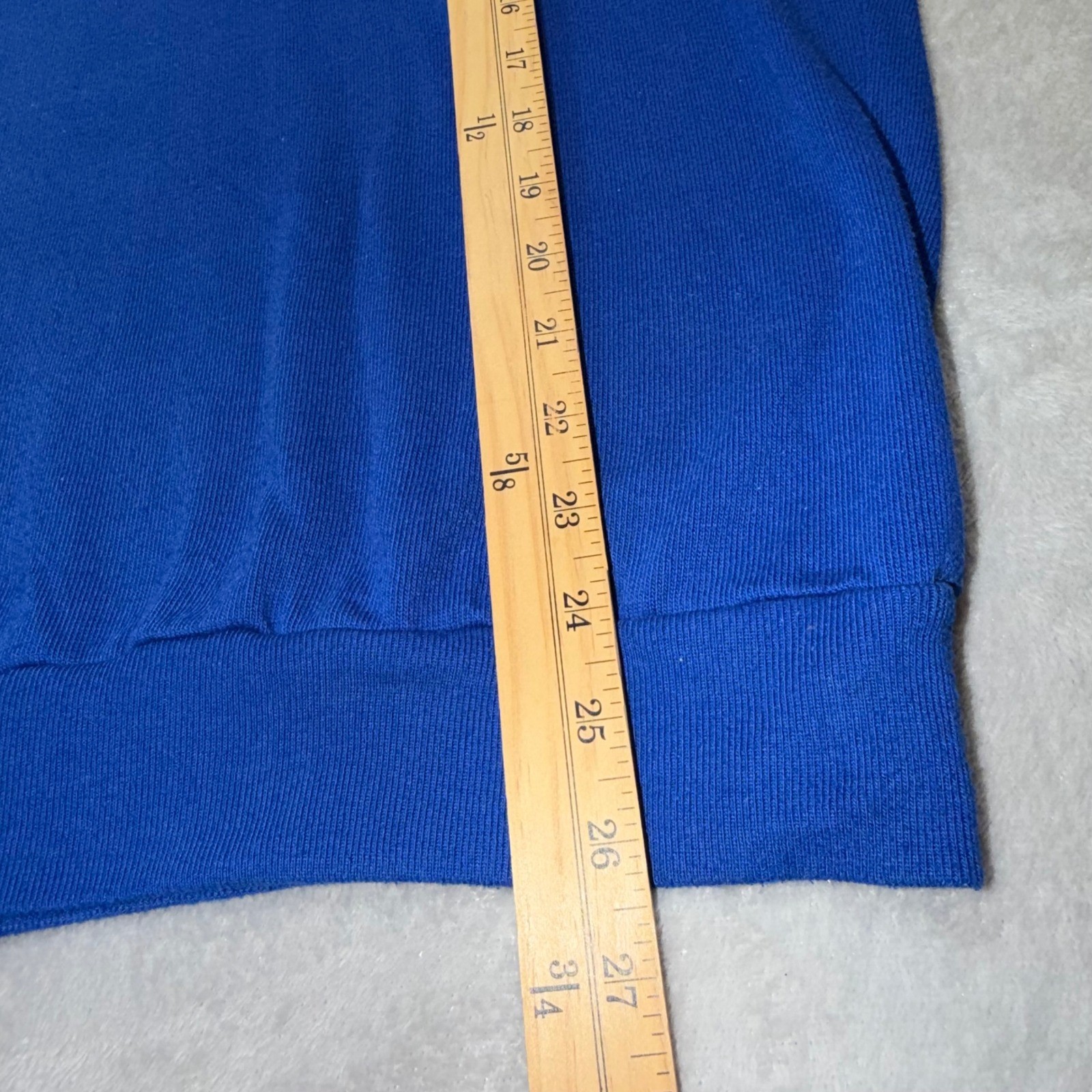 Vintage 80s Royal Blue Sequin Batwing Top Rhinestone Sparkle Party Shirt Large