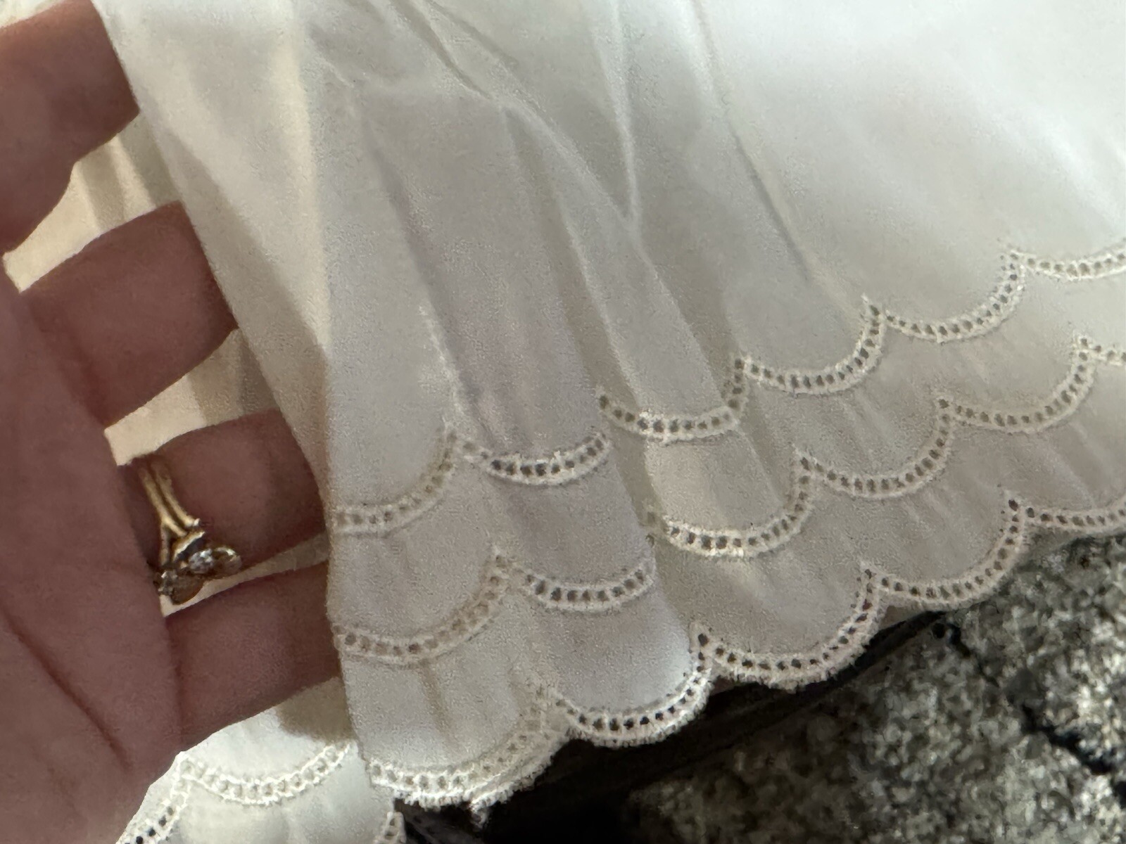 VINTAGE AMERICAN MAID SNIP IT HALF SLIP! SIZE 7. WHITE