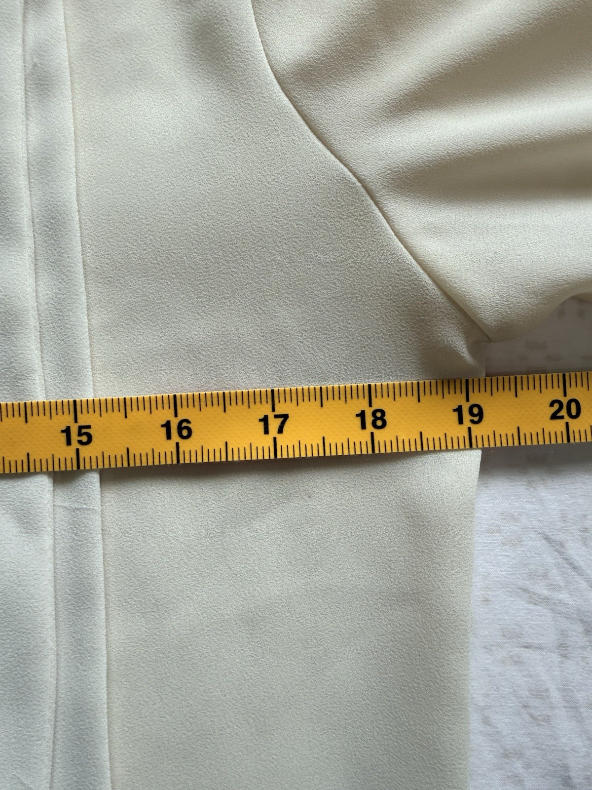 Vintage 80s David Matthew III Bow Secretary Blouse Women’s Size 10 Cream