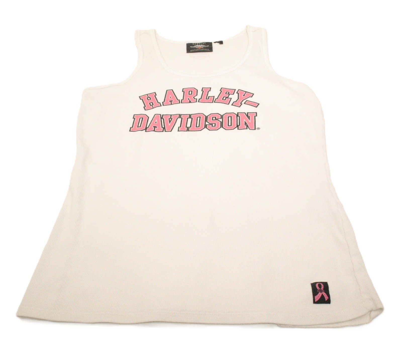 Harley-Davidson Women’s Medium Tank Top Pink Breast Cancer Awareness T0353