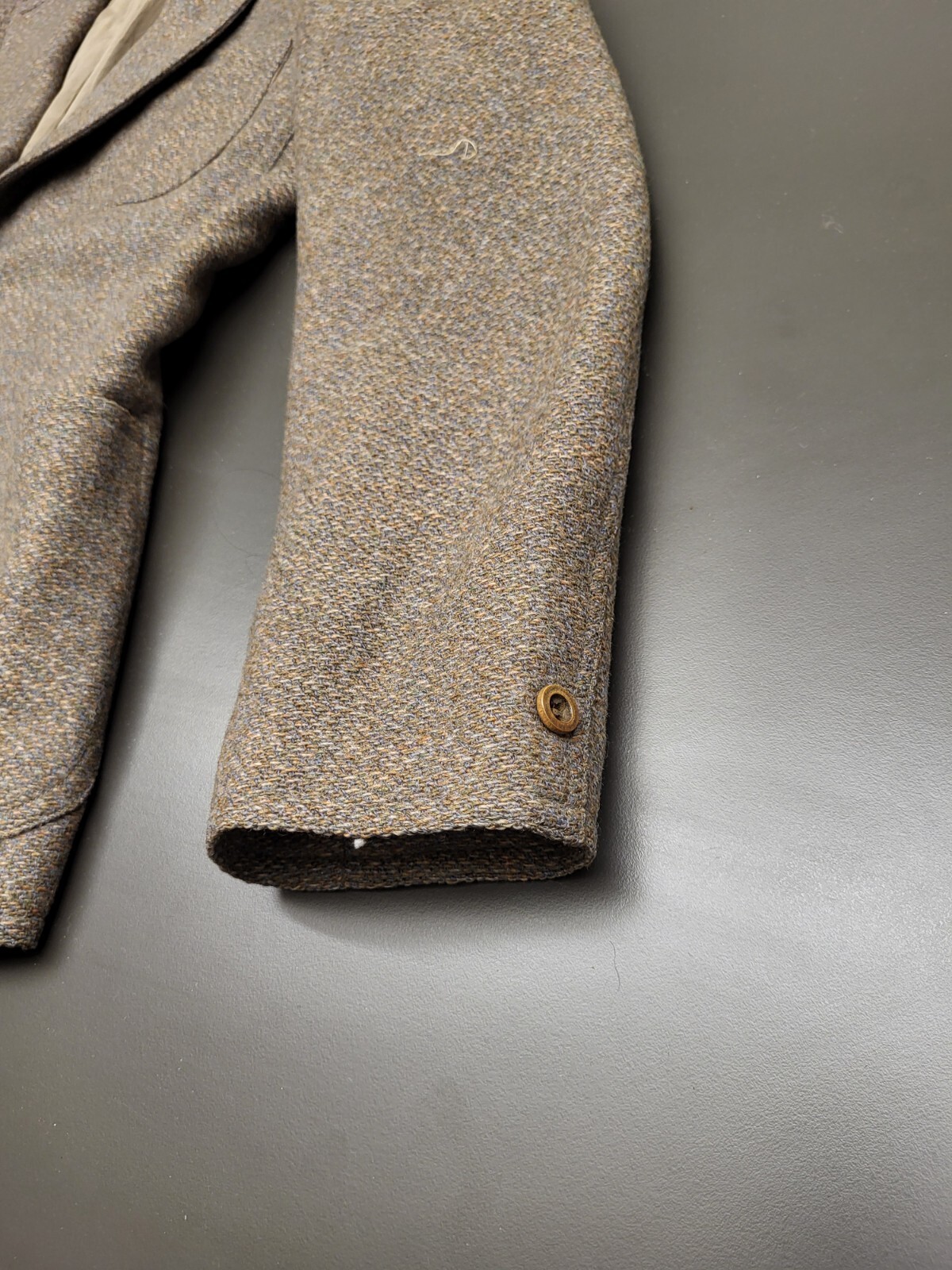 Vintage Beene Bag Wool Suit Small Women’s Harris Tweed Sz 6 Geoffrey Beene