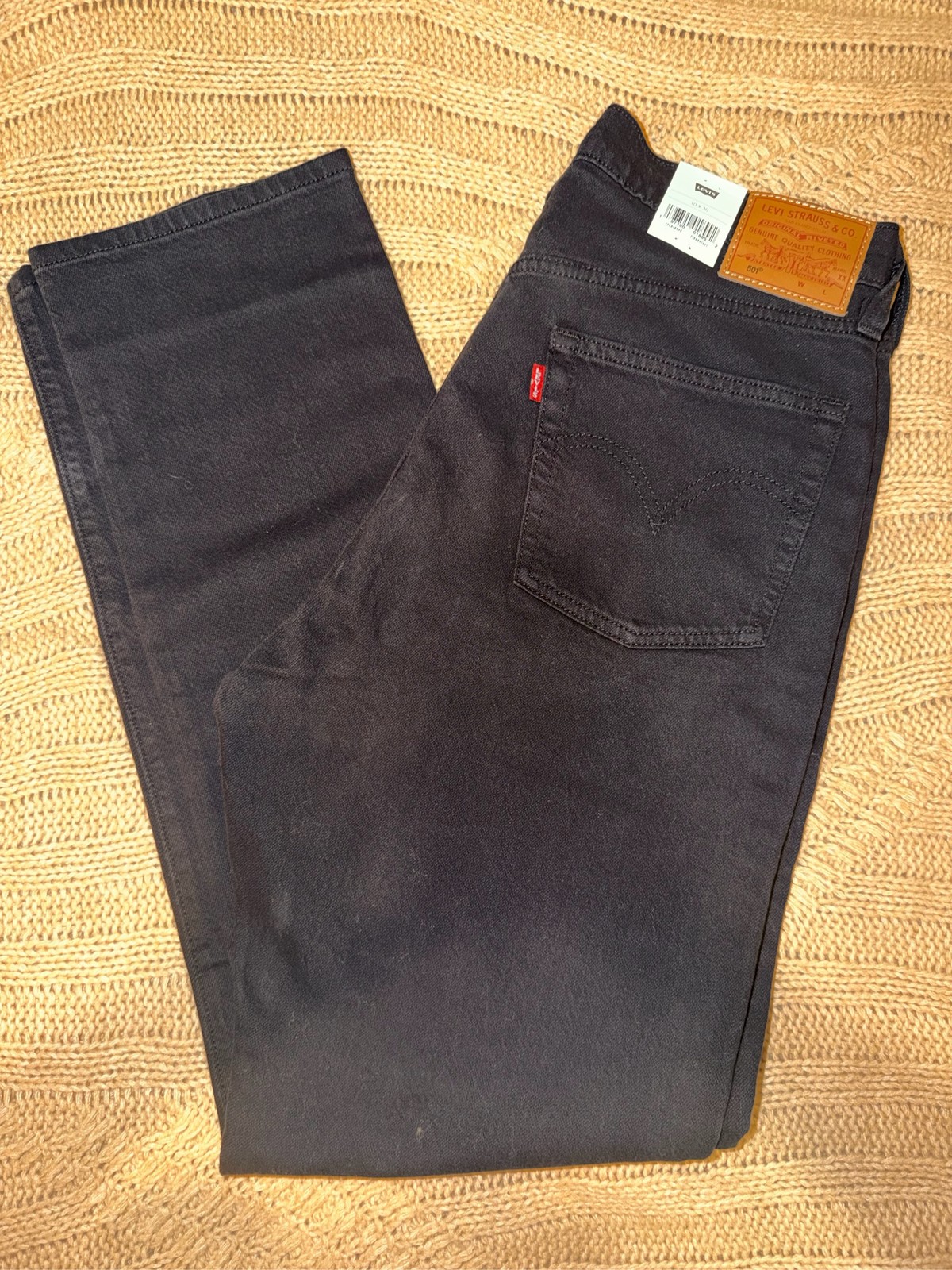 Levi’s 501 Original High Rise Straight Leg Black Jeans NWT Women’s Size 30×30