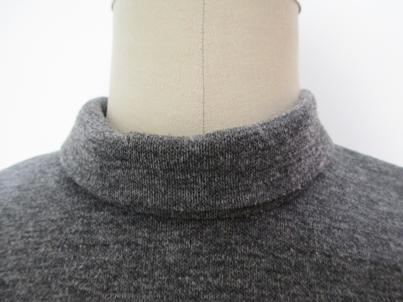 Vintage Carillon Double Knit Dress in Gray, Very Nice, Size M