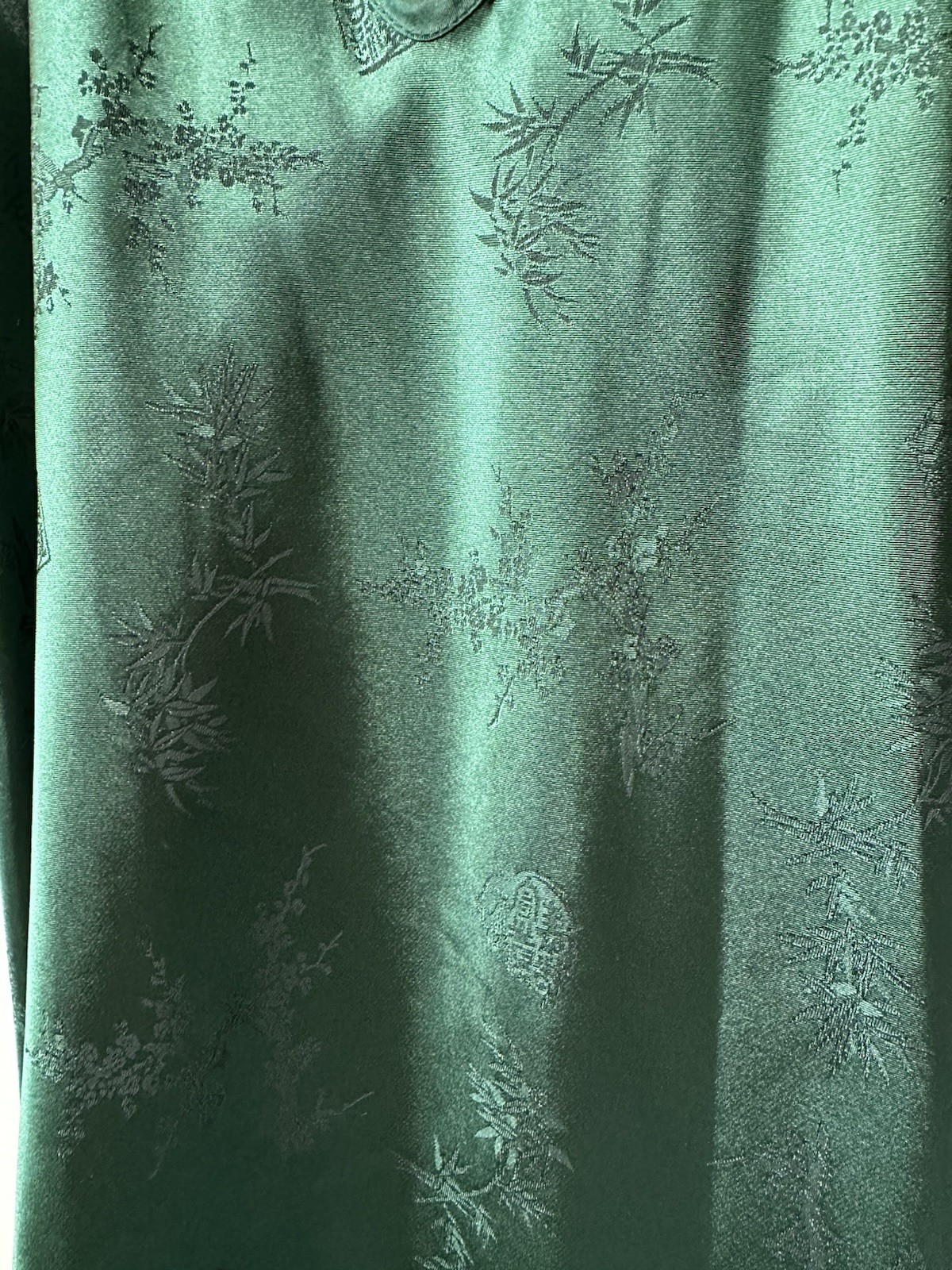VTG Erika Taylor Intimates Green night gown mini Lingerie Size Large nightwear