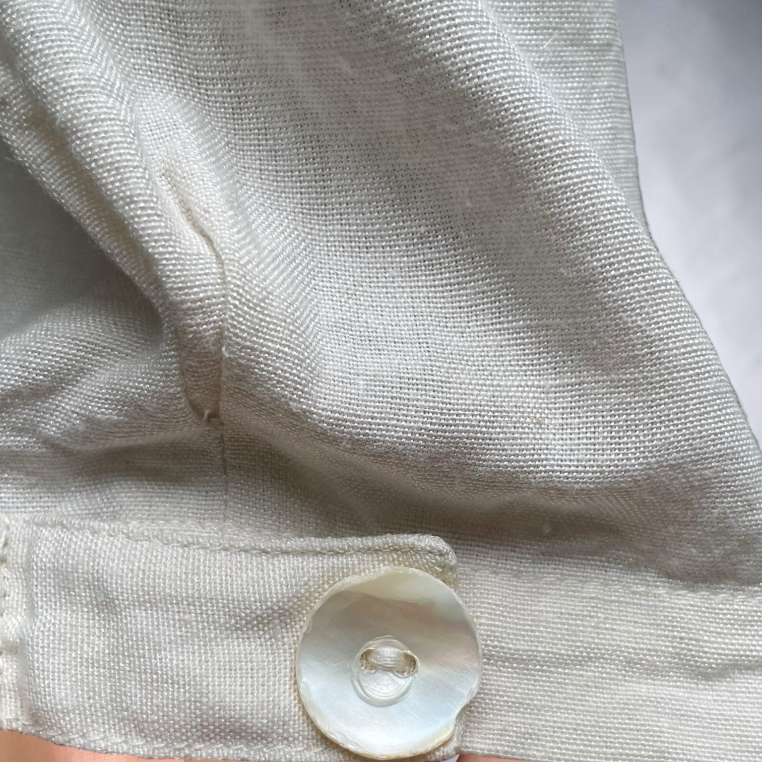 Cottagecore Prairie White Embroidered Midi Dress Pintuck Linen Blend Karin Steve