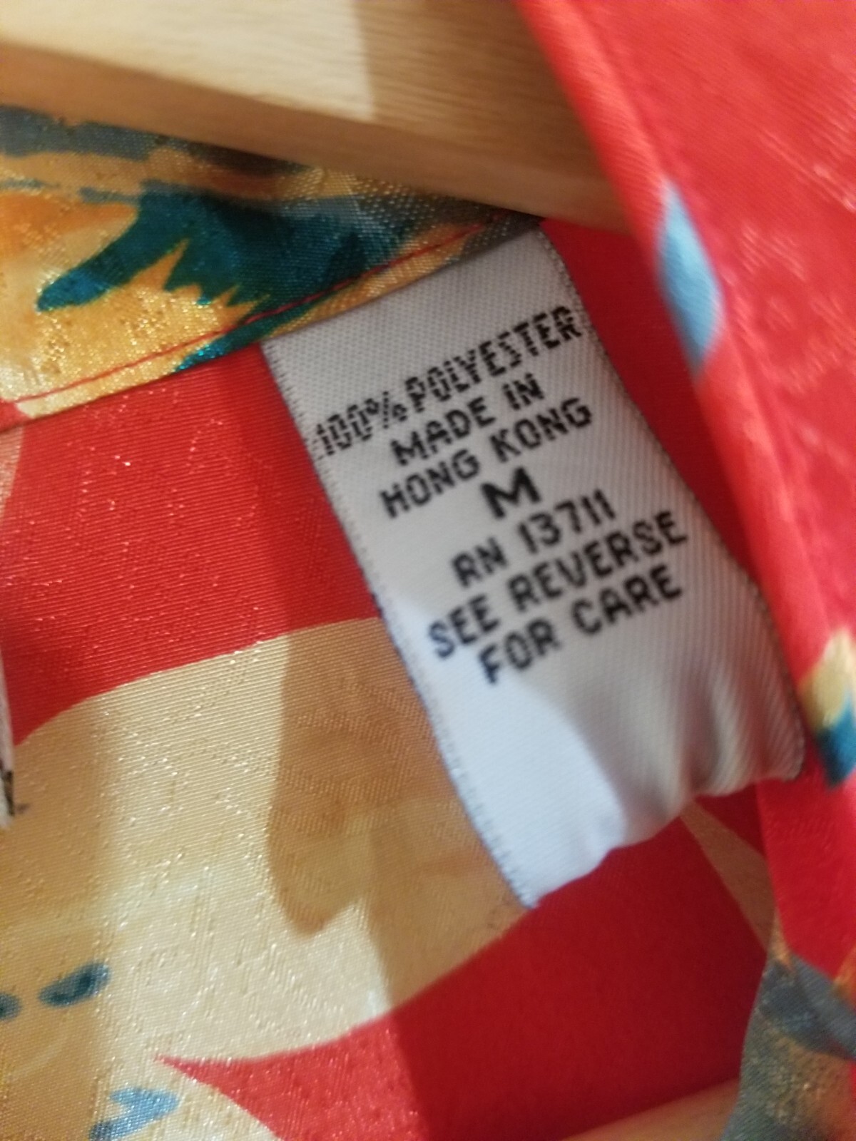 Vintage Lord & Taylor Floral Zip Up Oversized Kaftan Dress Size Medium