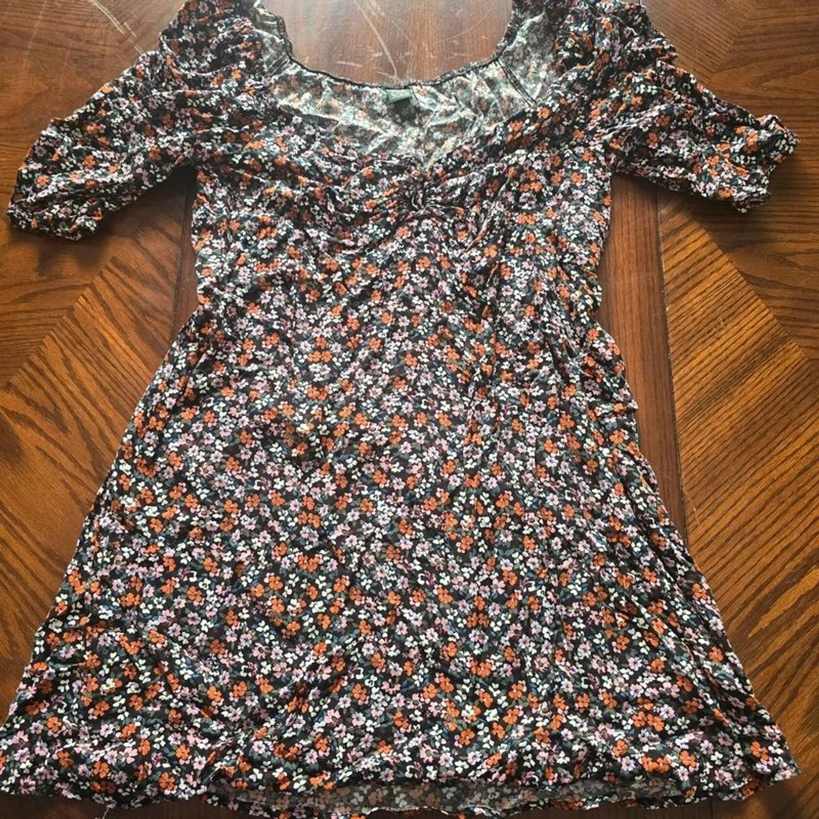 Wild fable L floral pattern dress