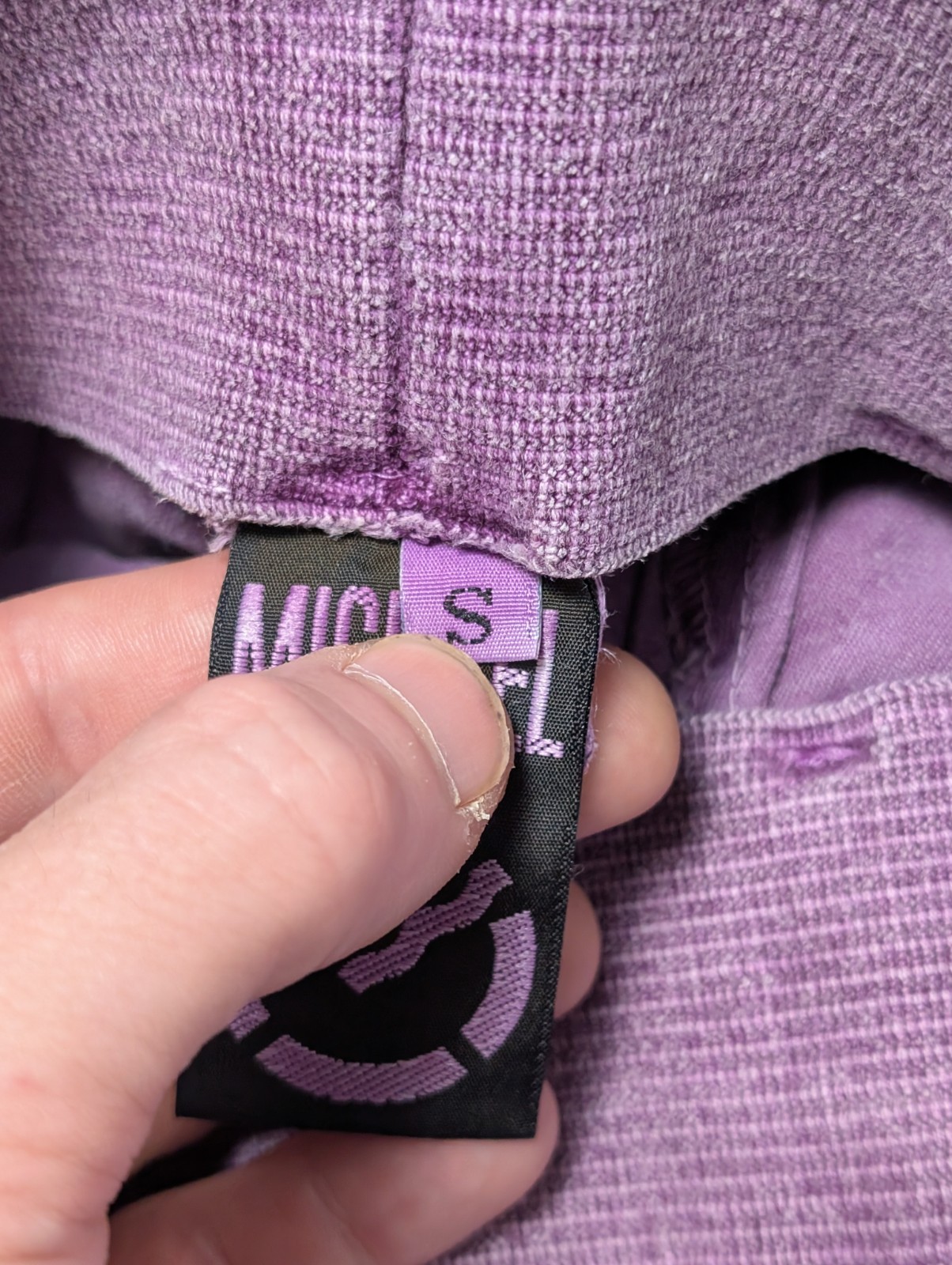 Vtg. 1980s-1990s Women’s Michael G Purple/Violet Stretch Waist Jeans Size S Lot