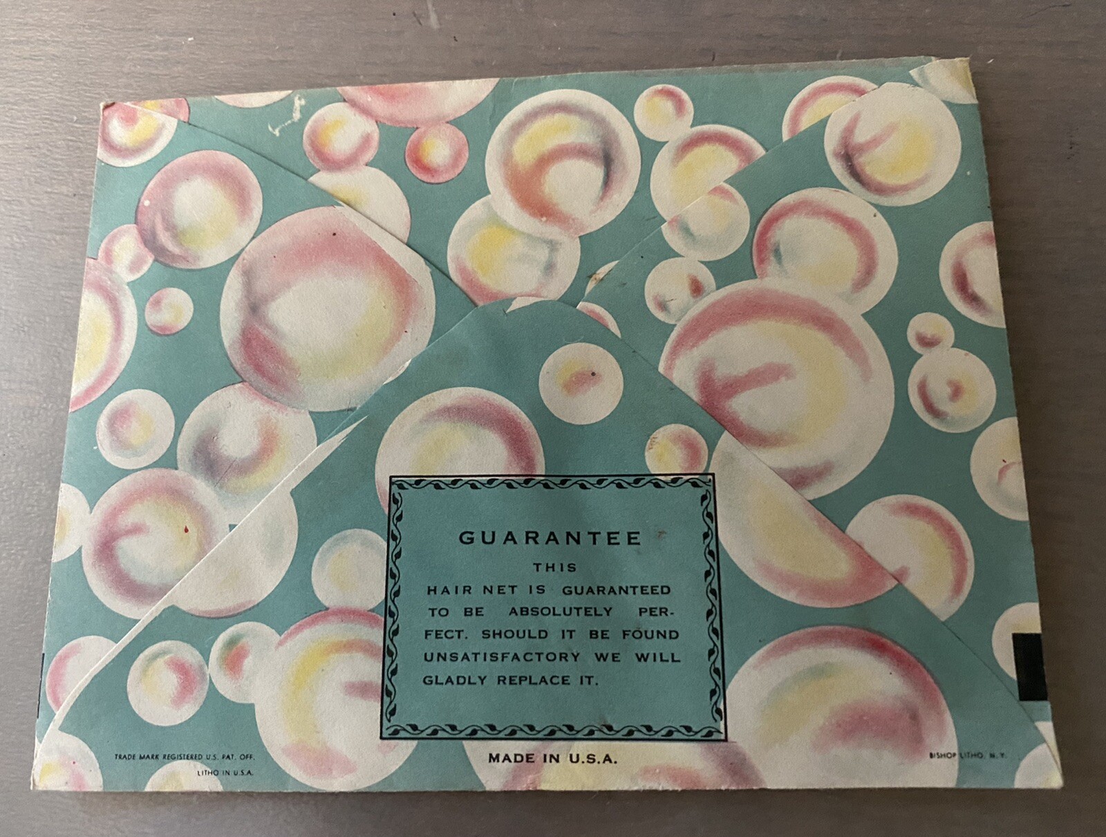Vintage – Hair Net, Very Rare, Collectable, UNICUM, invisible Rayon With Elastic