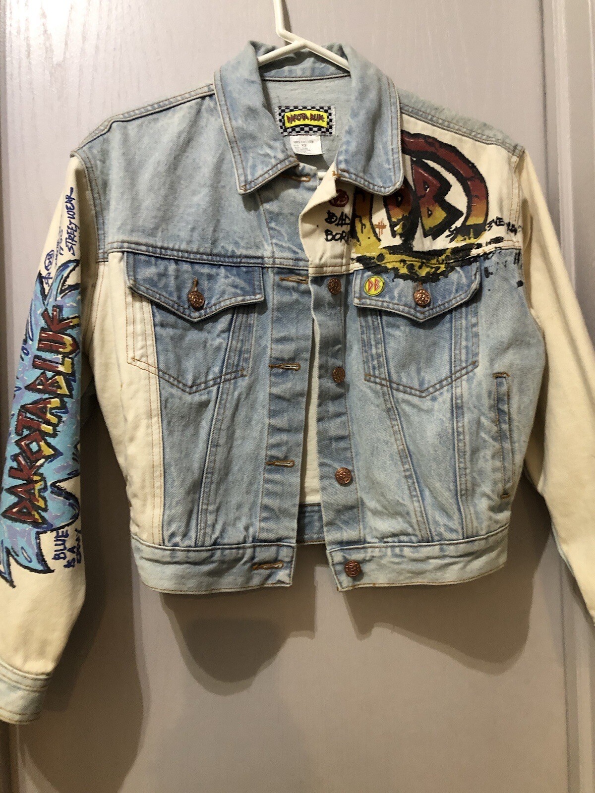 Blue Jean Jacket, Dakota Brand, Xsmall, 100% Cotton, Vintage, Great Condition