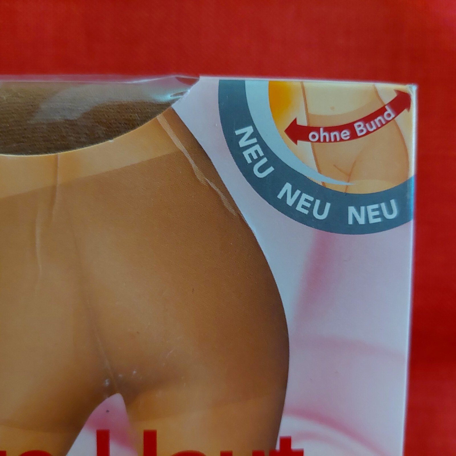 Vintage Pantyhose Zweite Haut Germany Nur Die Size M Color Amber BBROS3