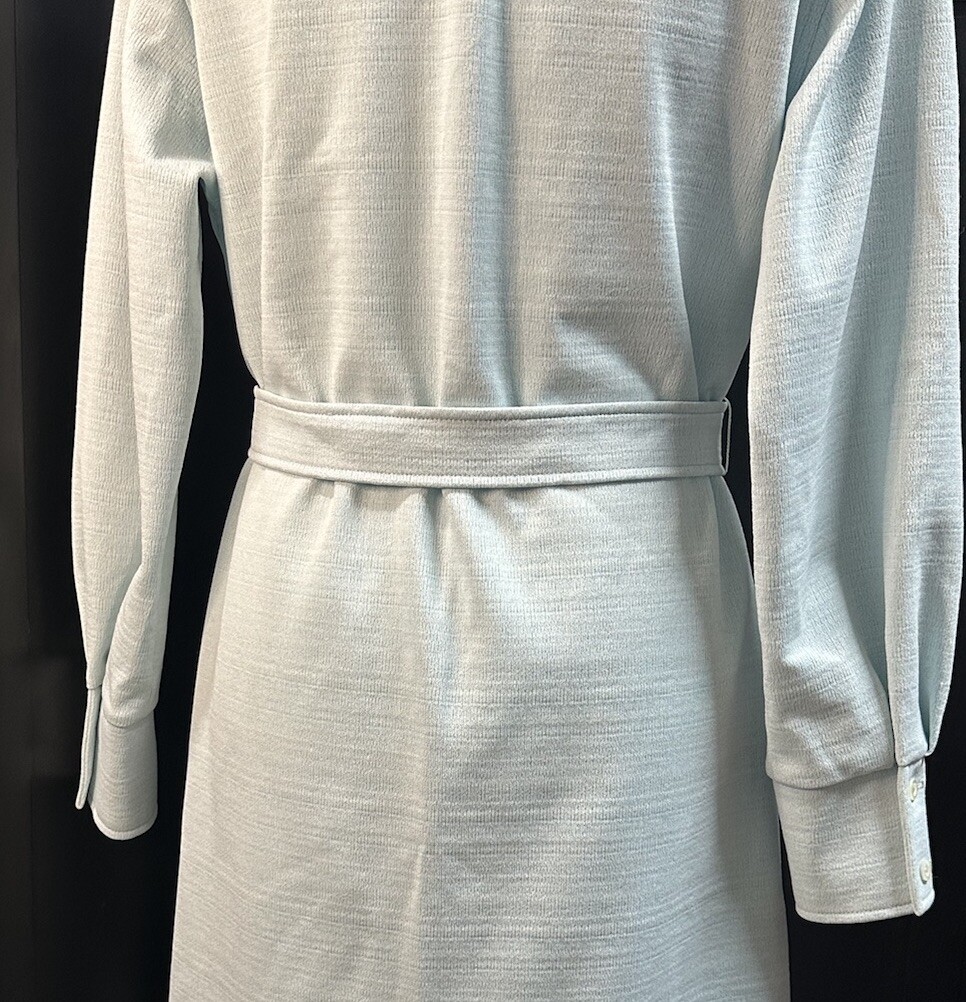 Vtg 1960s Nardis of Dallas Polyester Double Knit Dress Shift Dress Mod Size 12