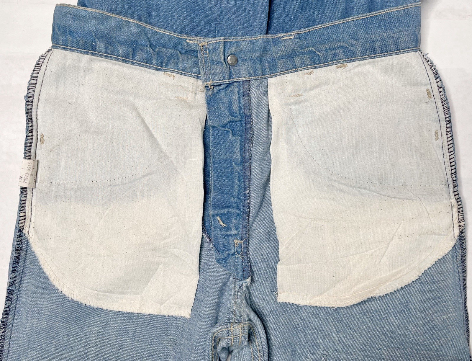 【RARE】Vintage 1978 Levi’s ✤ Fresh Produce Bell Bottom Orange Tab Jeans Fit 27×32