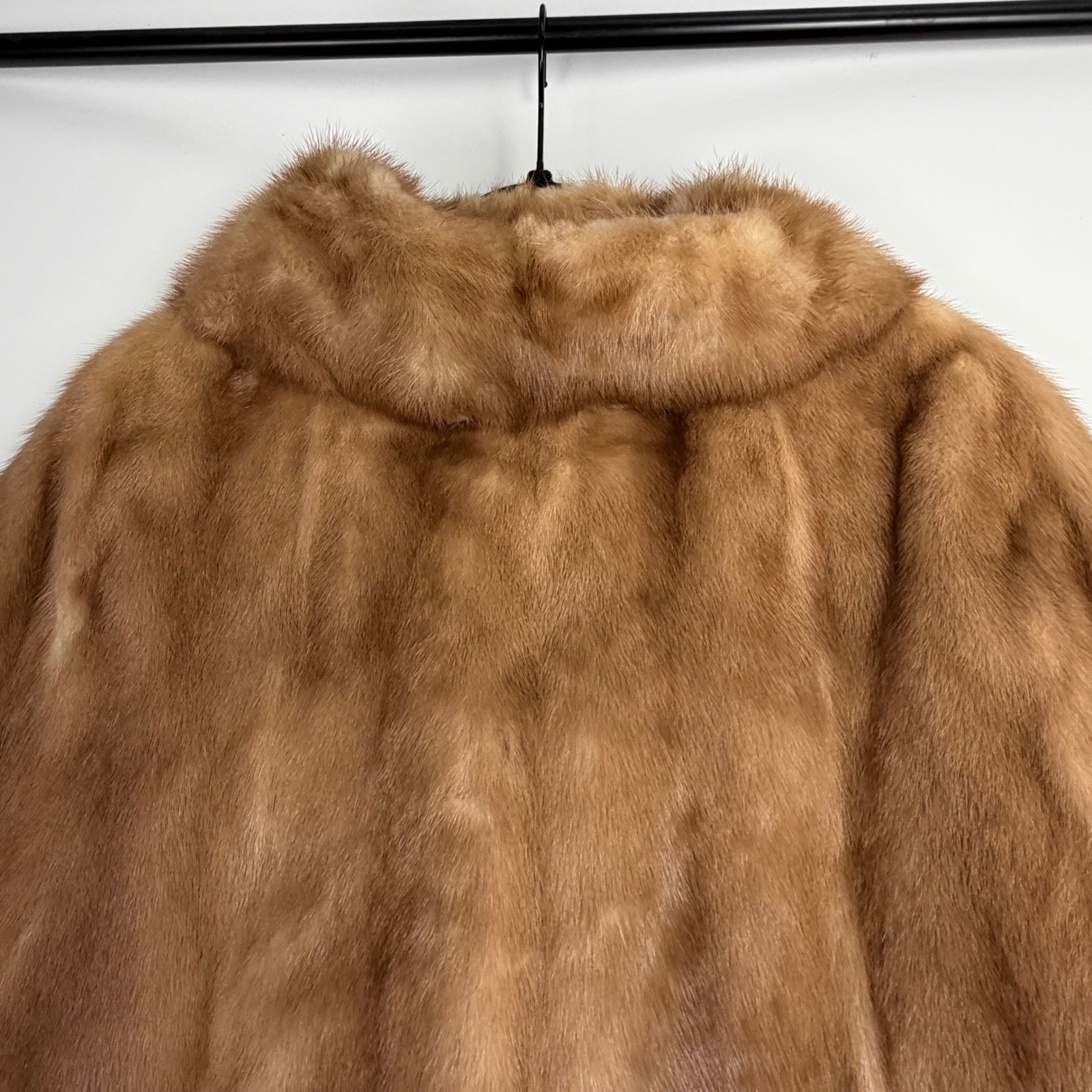 Vintage Cain Sloan Nashville Custom Mink Mobwife Old Hollywood Glamour Caplet