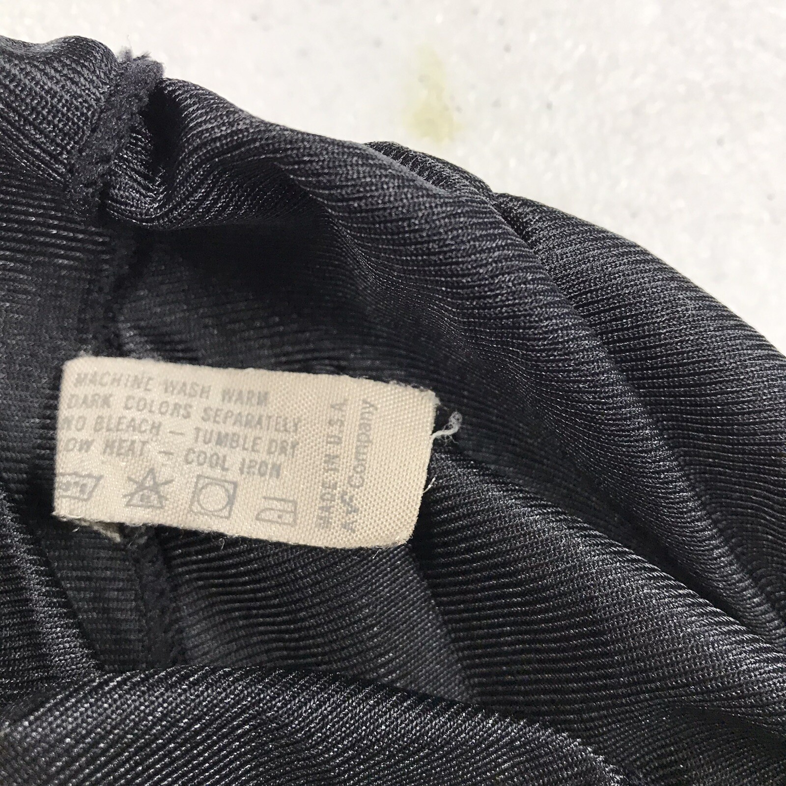 Vintage Vasarette Half Slip Skirt Large Black Lingerie Lace USA Slit 21” Unique