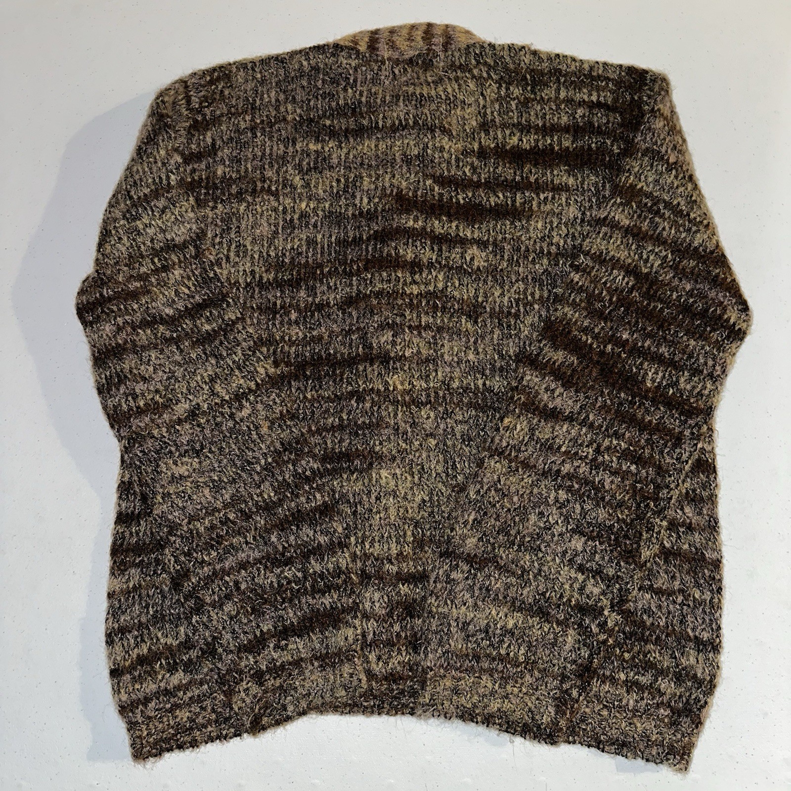 Vintage 1960s Ivyline Boepple Sportswear NYC Mohair Wool 50/50 Cardigan Fits Med