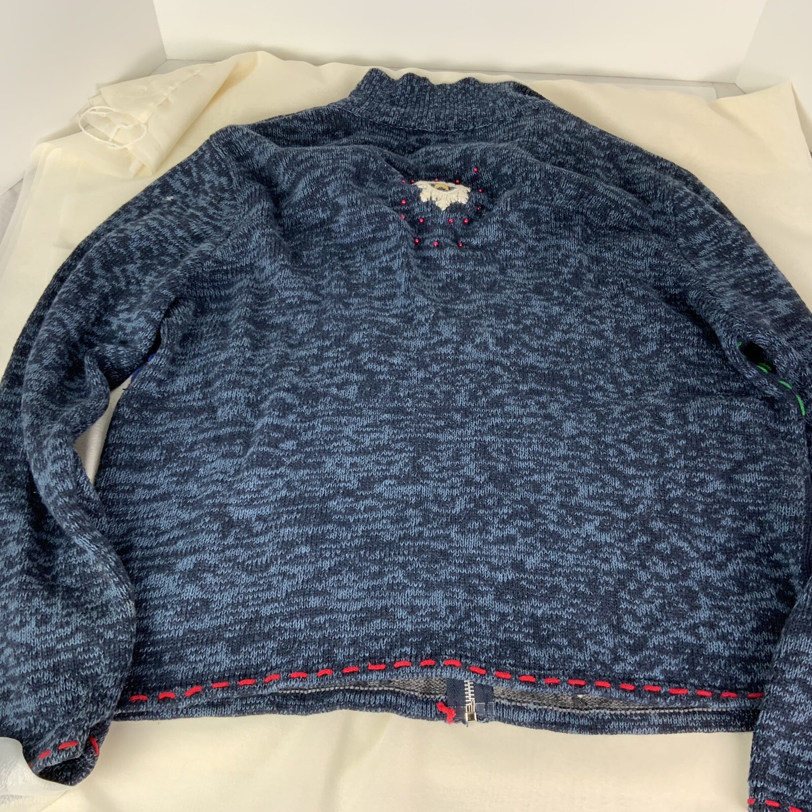 Hampshire Studio Holiday Vintage Cardigan “Ugly” Sweater Women’s X Large