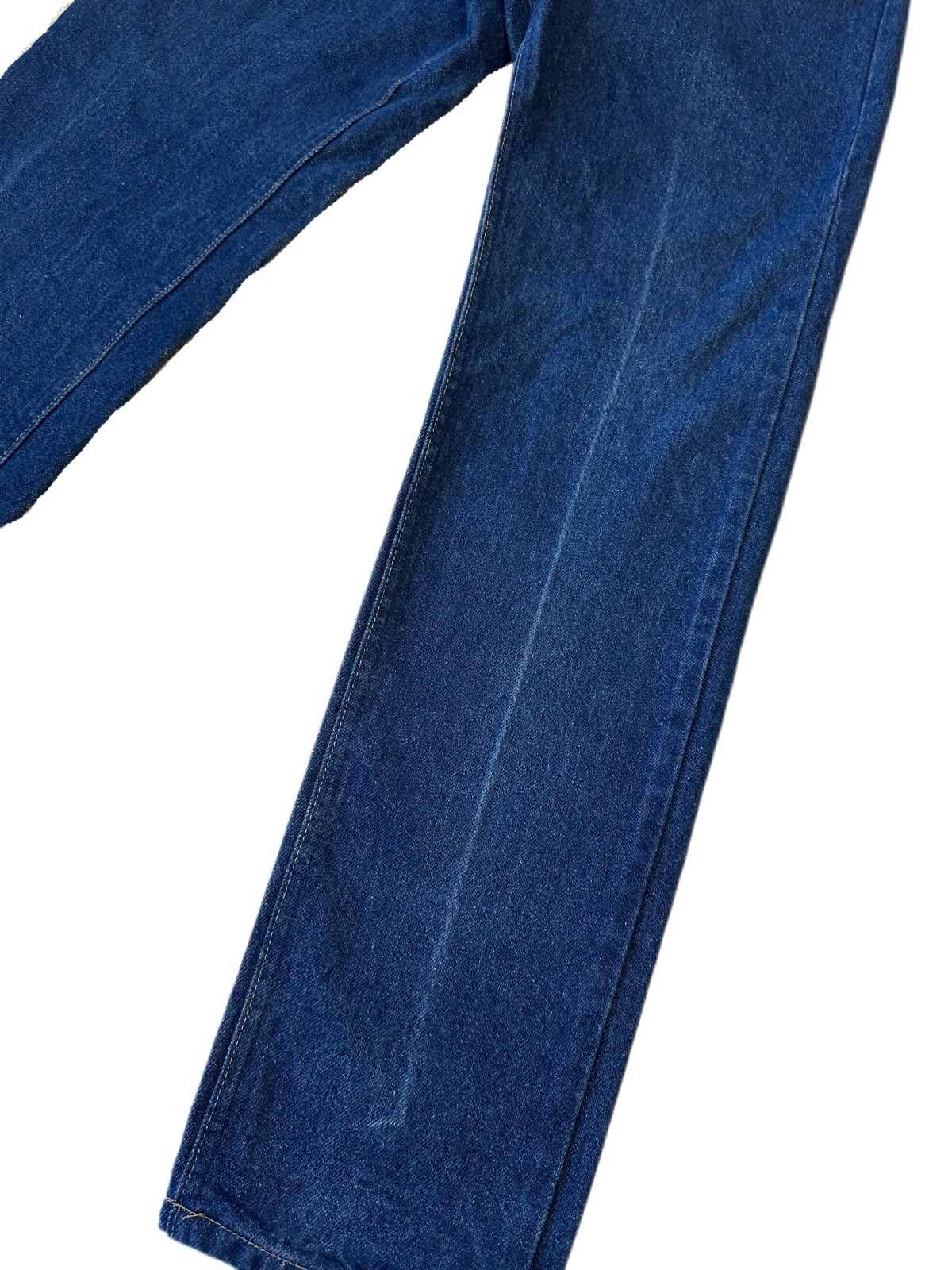 Vtg 70s Lee Riders Sanforized Union Made USA Jeans Womens 12 29×32 Denim Taper