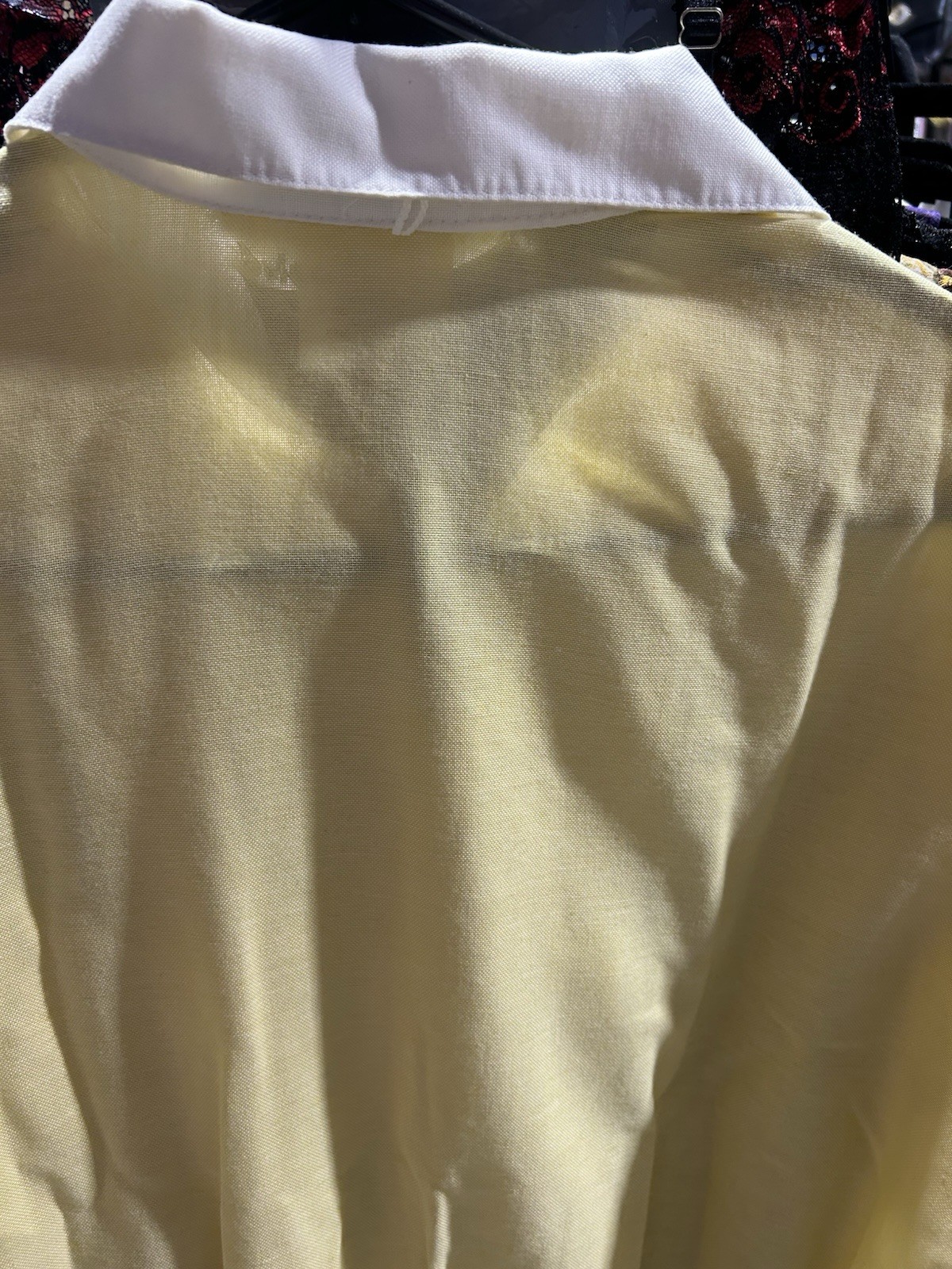 Vintage Kenny Classics Yellow Waitress Style Dress Size 12 All Original Buttons