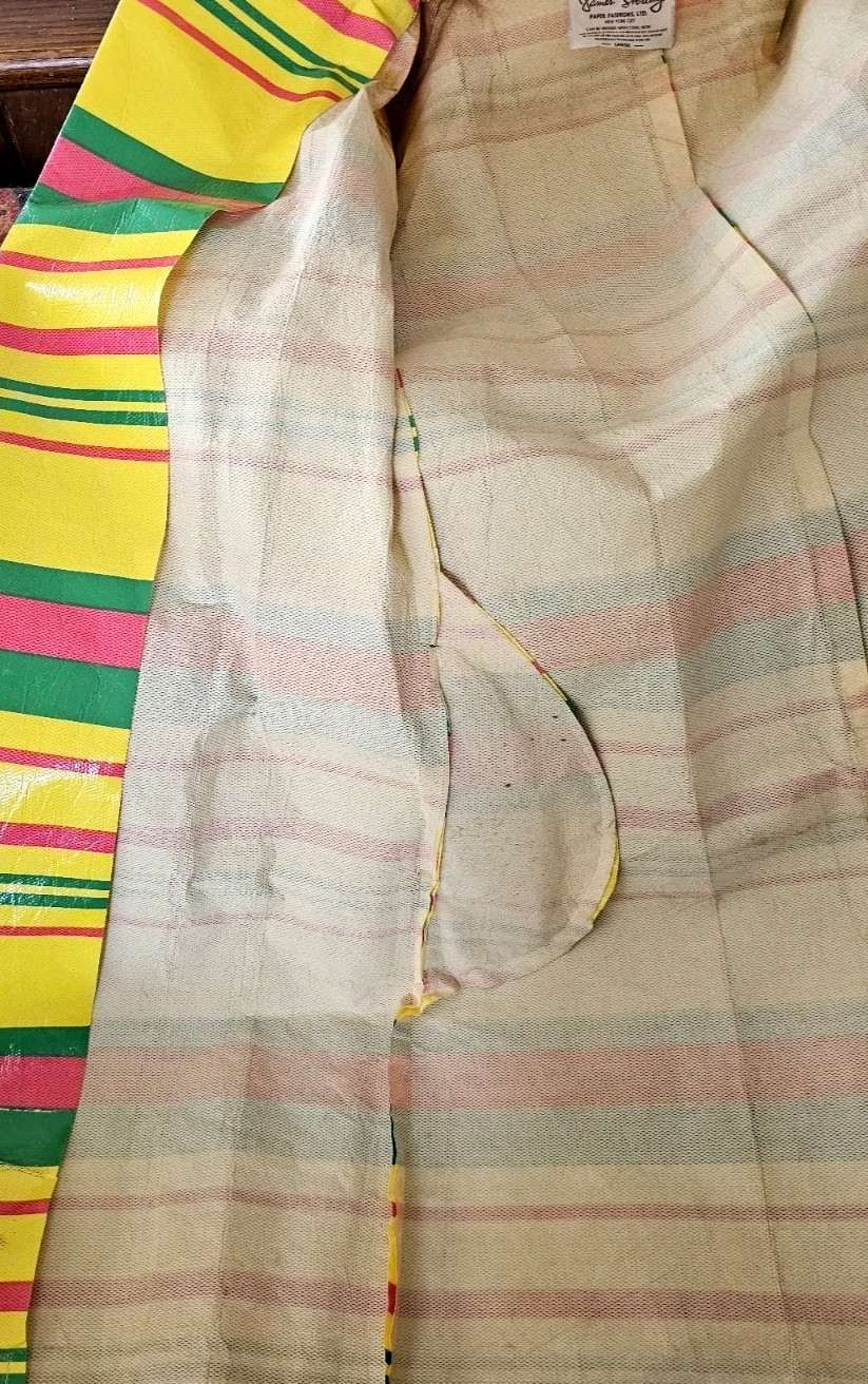 VTG James Sterling 60s Raincoat Mod Pop Art Rarity