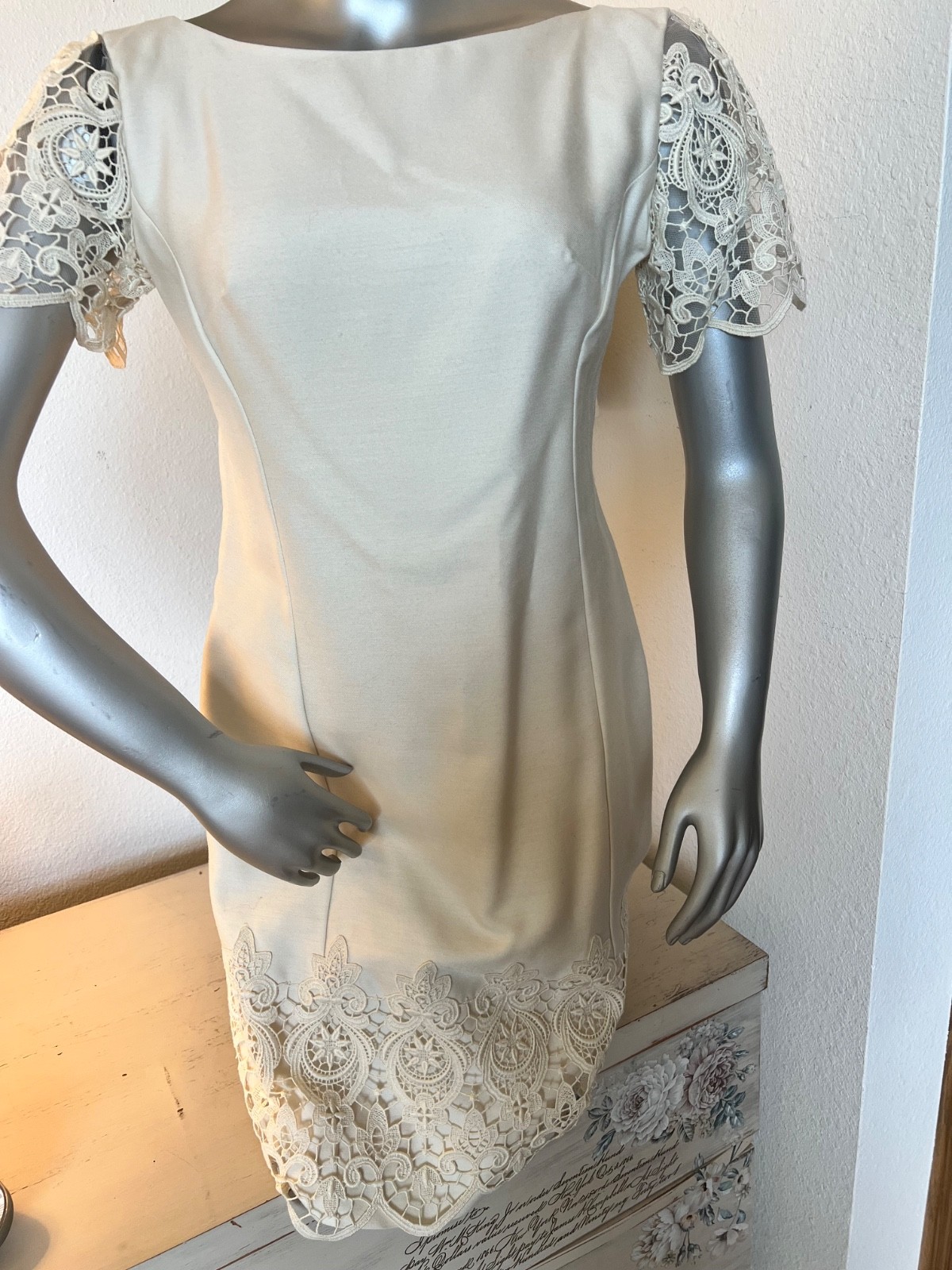 Sylvia Ann Vintage 60’s 70’s Shantung Silk jacket dress MOB