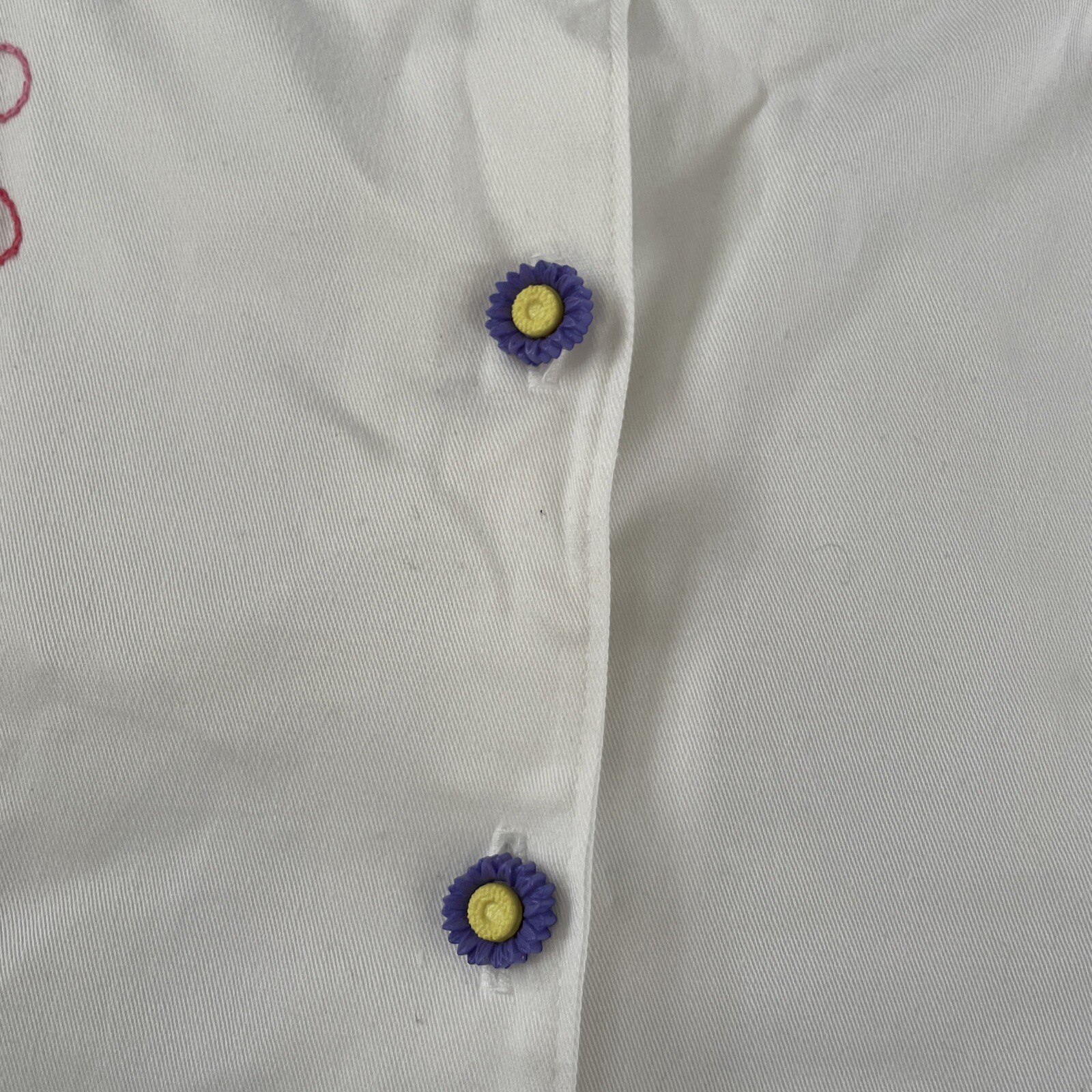 Vtg AJ Clothing Company Miami Women’s XL Colorful Flower Button Shirt Blouse Top