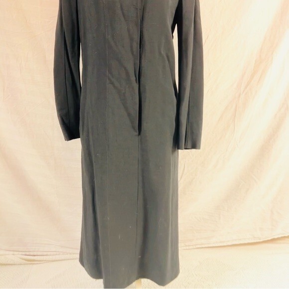 Vintage Pauline Trigere Black Dress Union Made in USA Fits Size 8/10