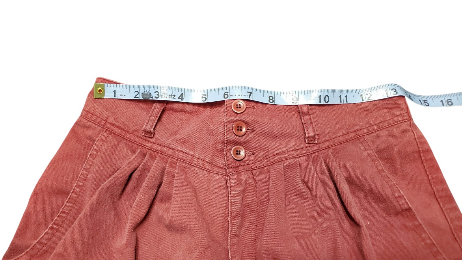 Vtg Bonjour High Waisted Pants Pleated 80s 90s Size 11/12 Tapered