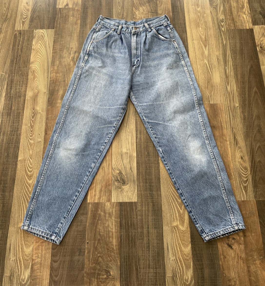 Rustler Wrangler Misses Jeans size 12 Made in USA Tapered W26 L28