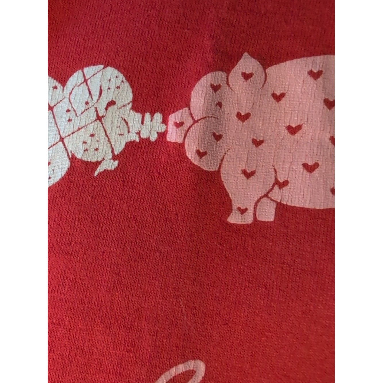 80s Vintage Savannah Georgia Souvenir Love Pigs Single Stitch Tshirts Size Large