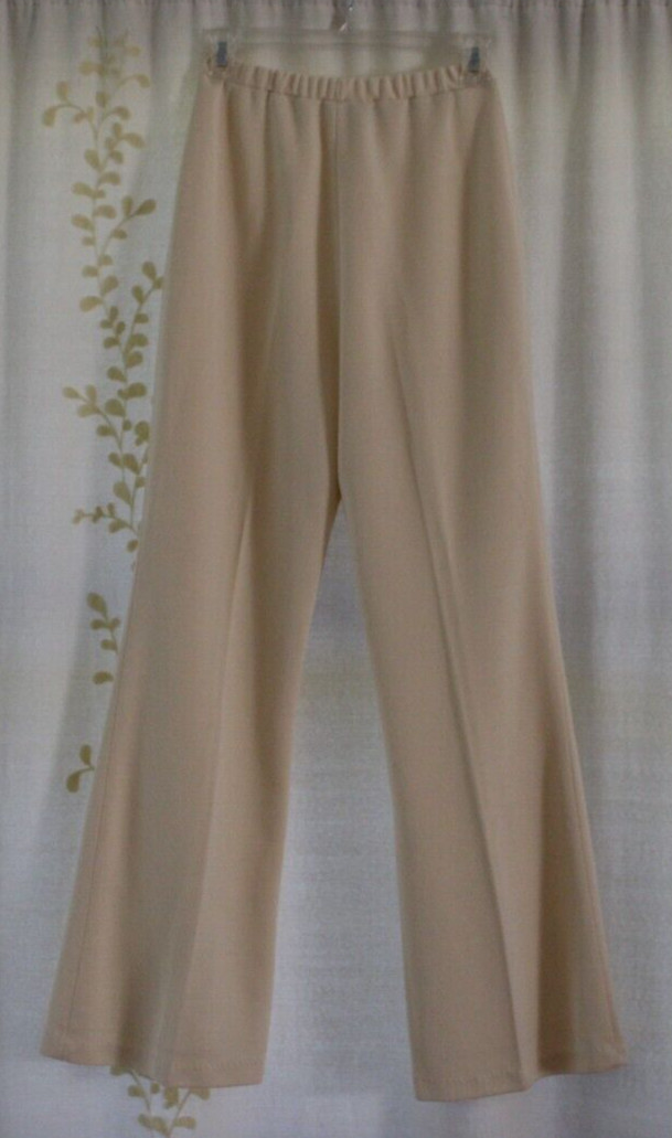Vintage Graff Californiawear Butter Yellow Pant Button Shirt Suit Set Women’s S