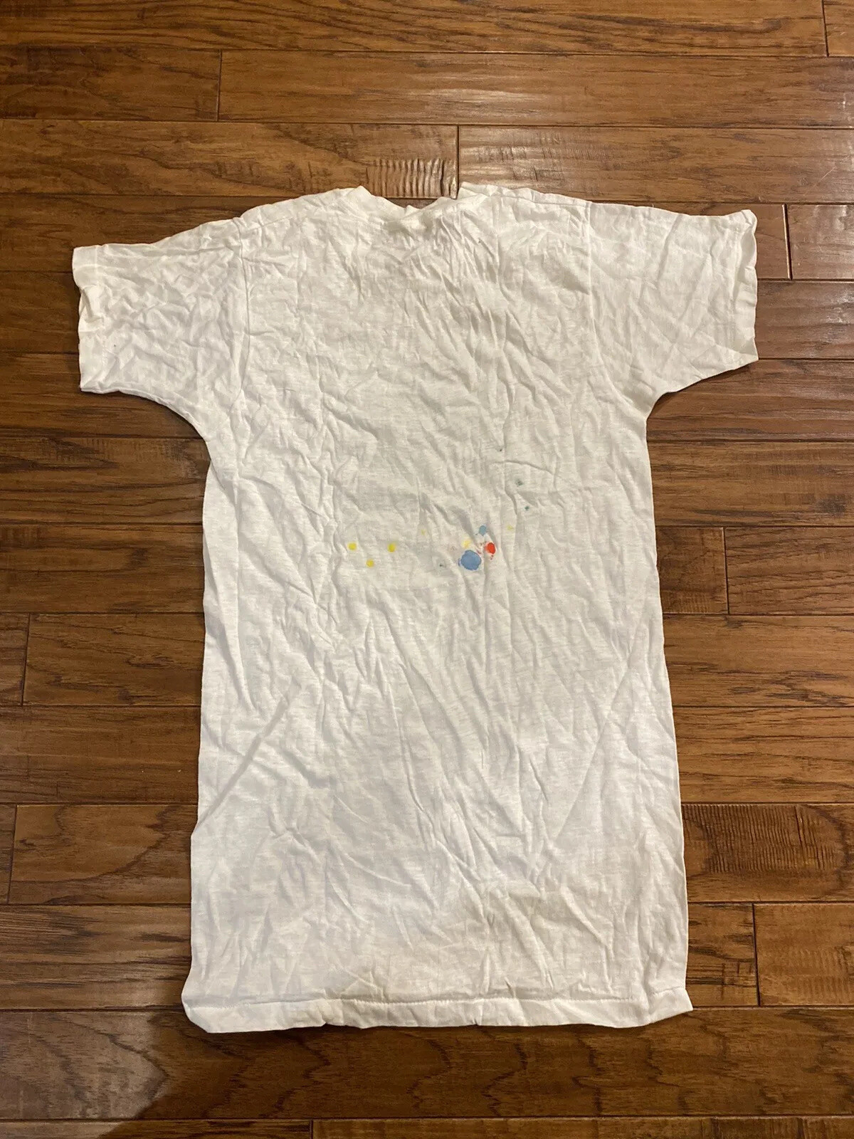 Vintage 1976 Shirt Cans Paint And Wear Shirt “Home Savings” *See Description”