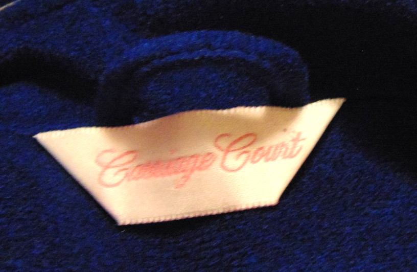 VINTAGE CARRIAGE COURT WOMENS FLEECE NIGHT GOWN,ROBE,SLEEPWEAR,BELT,LOUNGE~12/14