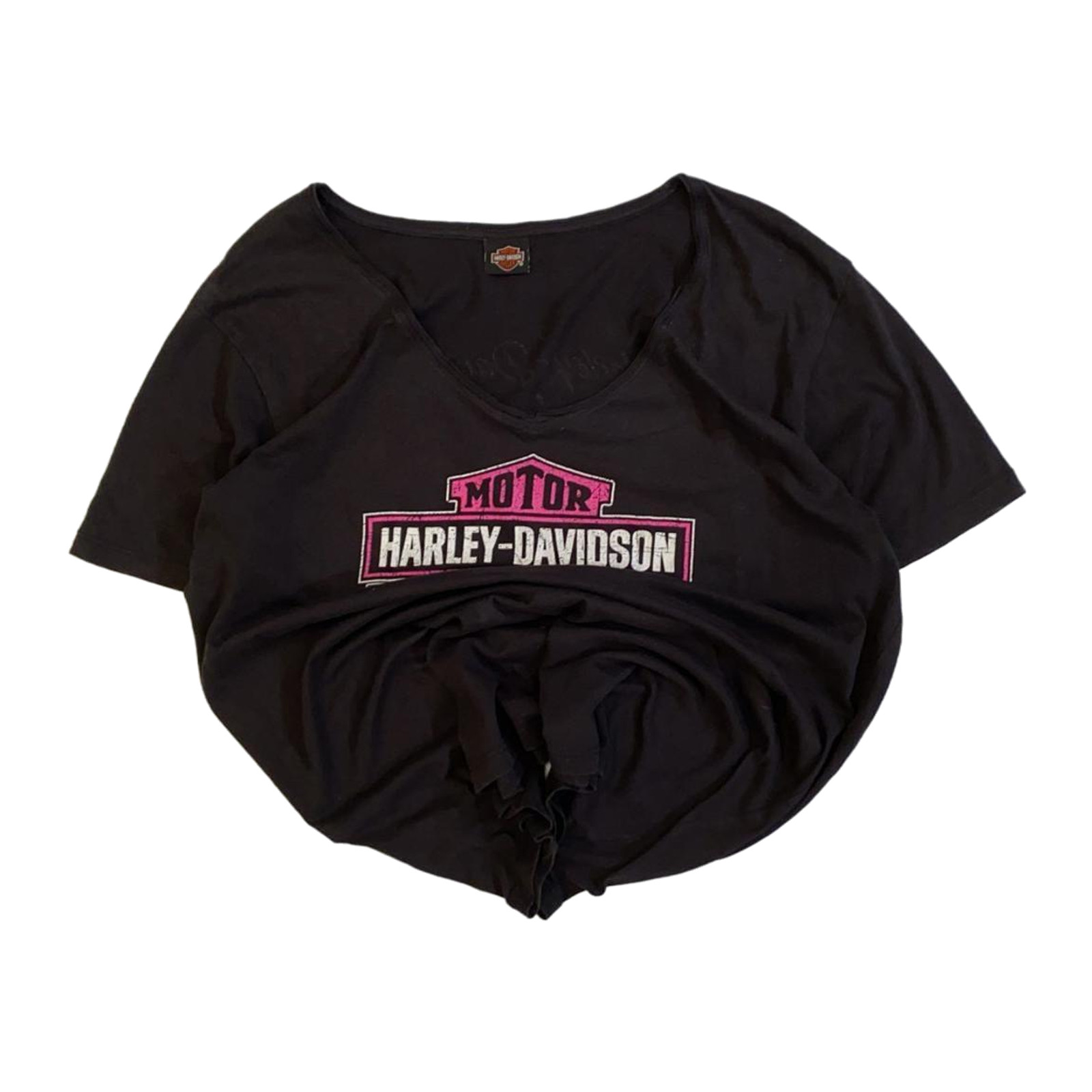 Harley Davidson Women’s Pink Logo Short Sleeve T Shirt 3XL