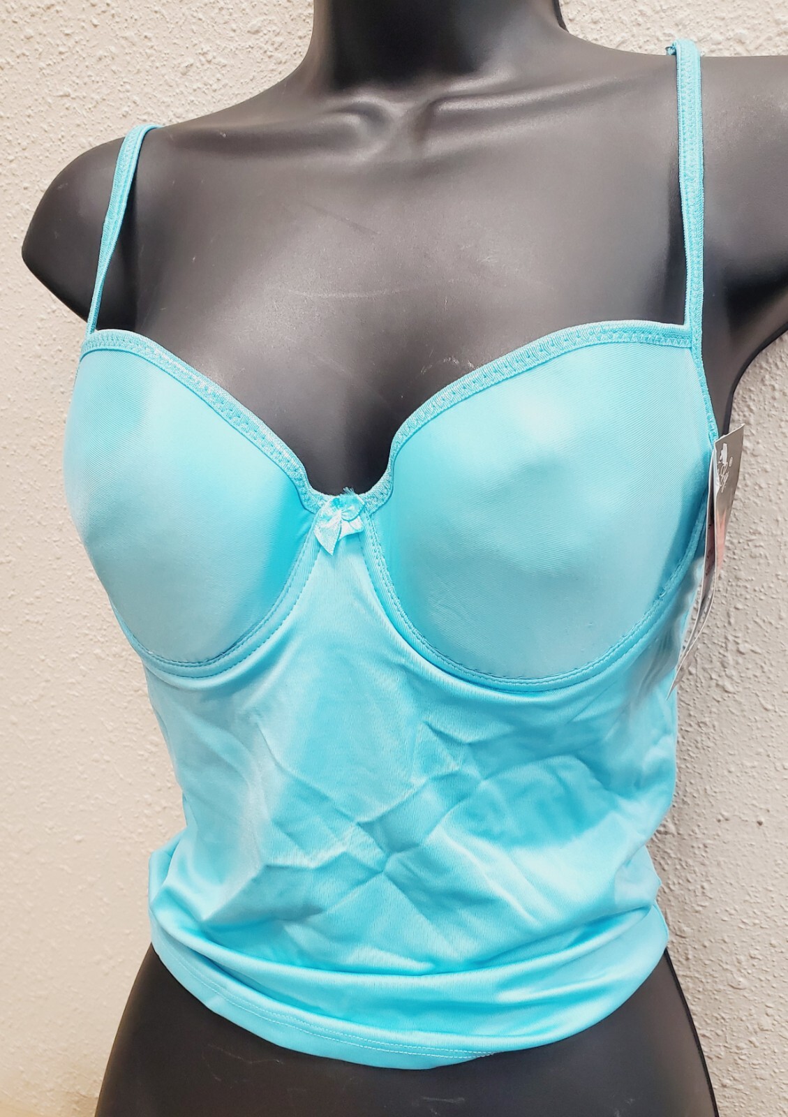 LiLy Underwire Cami Camisole Top Style 5226 – Aqua NWT