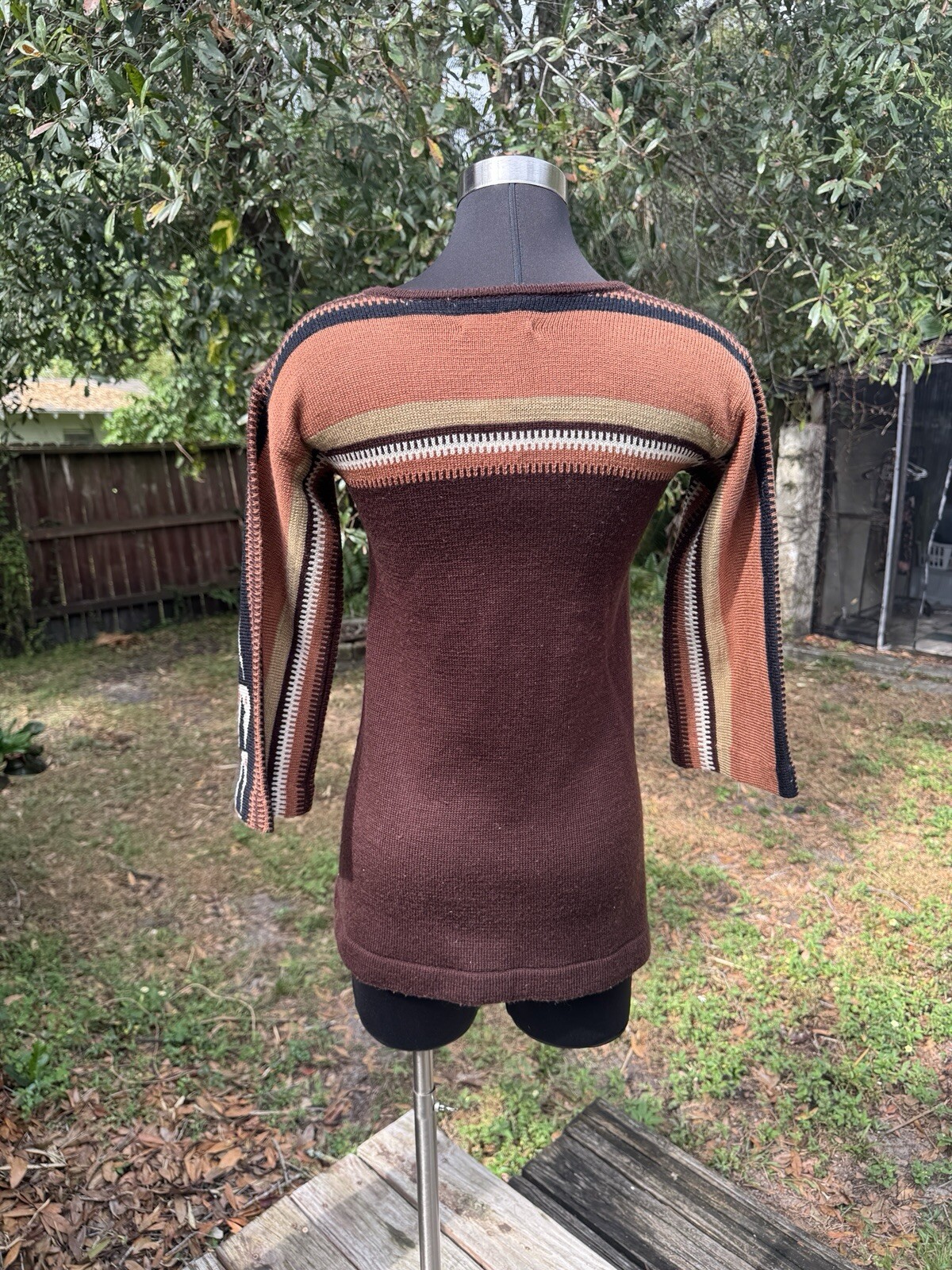 1970s Vintage Organically Grown By Arpeja Sweater