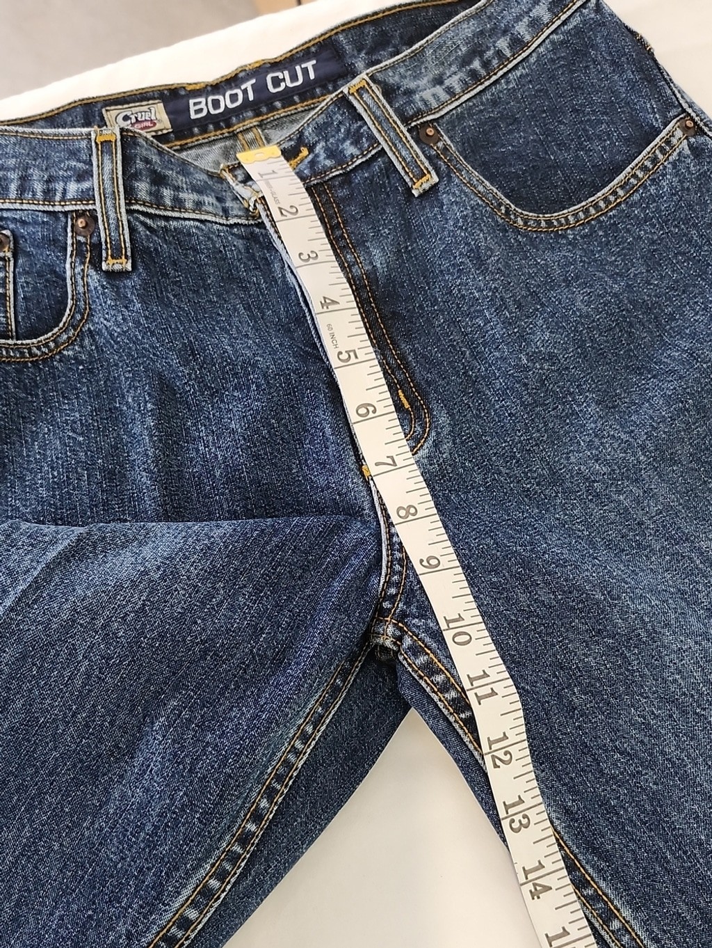 Cruel Girl Vintage Women’s Bootcut Jeans Size 9 Regular Button Fly Western Dark