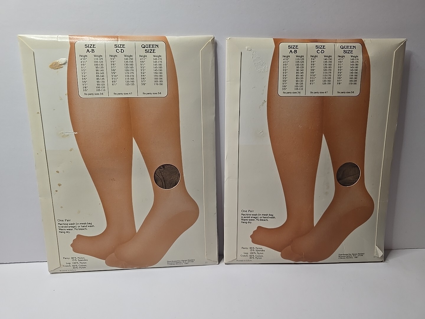 RARE Vintage LOT 4 Underalls Slenderalls Pantyhose & Panties Size A-B 330 Nude
