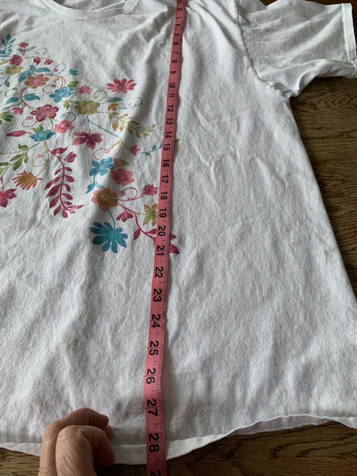 Vintage Pro Delta Weight TShirt Womens 2X Floral Y2K Granny